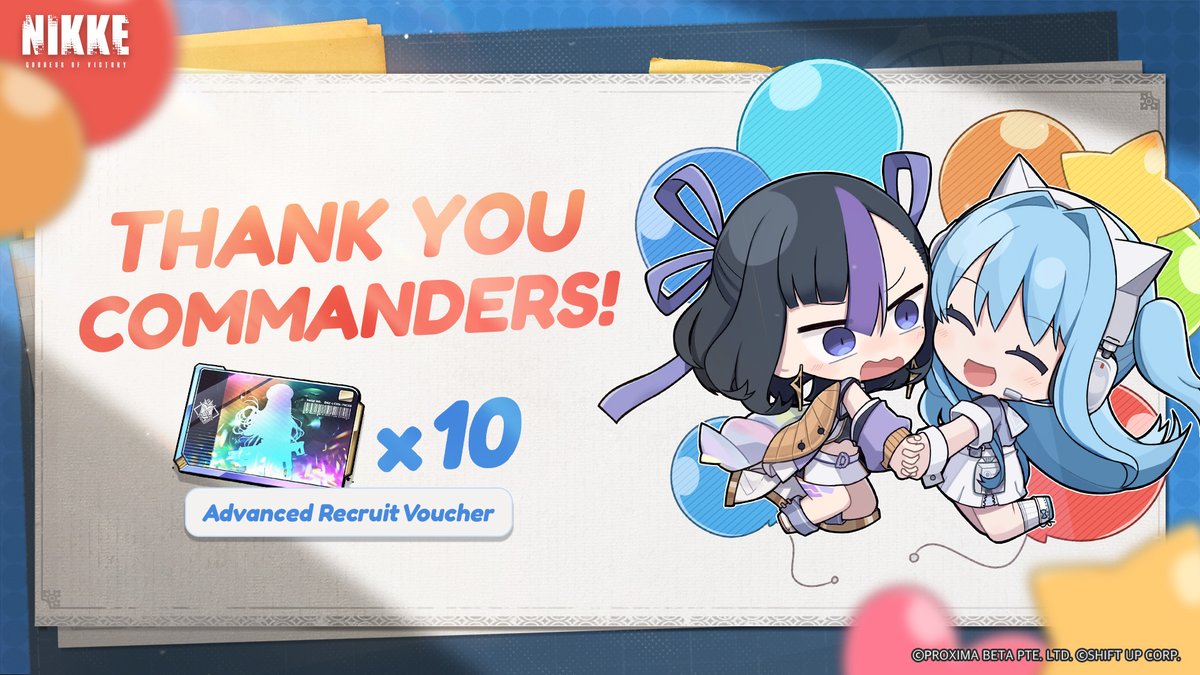 《胜利女神：妮姬》登顶App Store榜首，10张高级招募券已发放！_图1