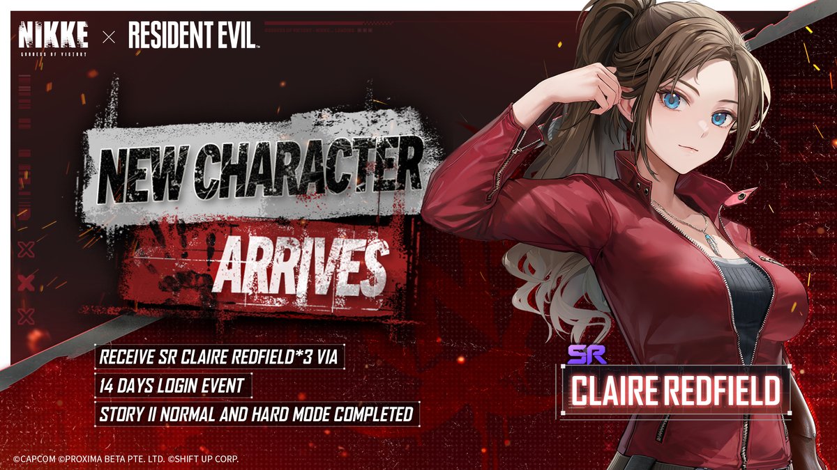 《生化危机》联动新角色克莱尔·雷德菲尔德即将登场！_图1