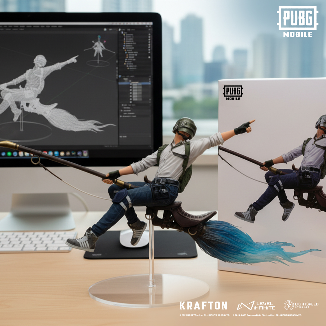 骑上魔法扫帚，在PUBG MOBILE 4.0中翱翔天际！_图3