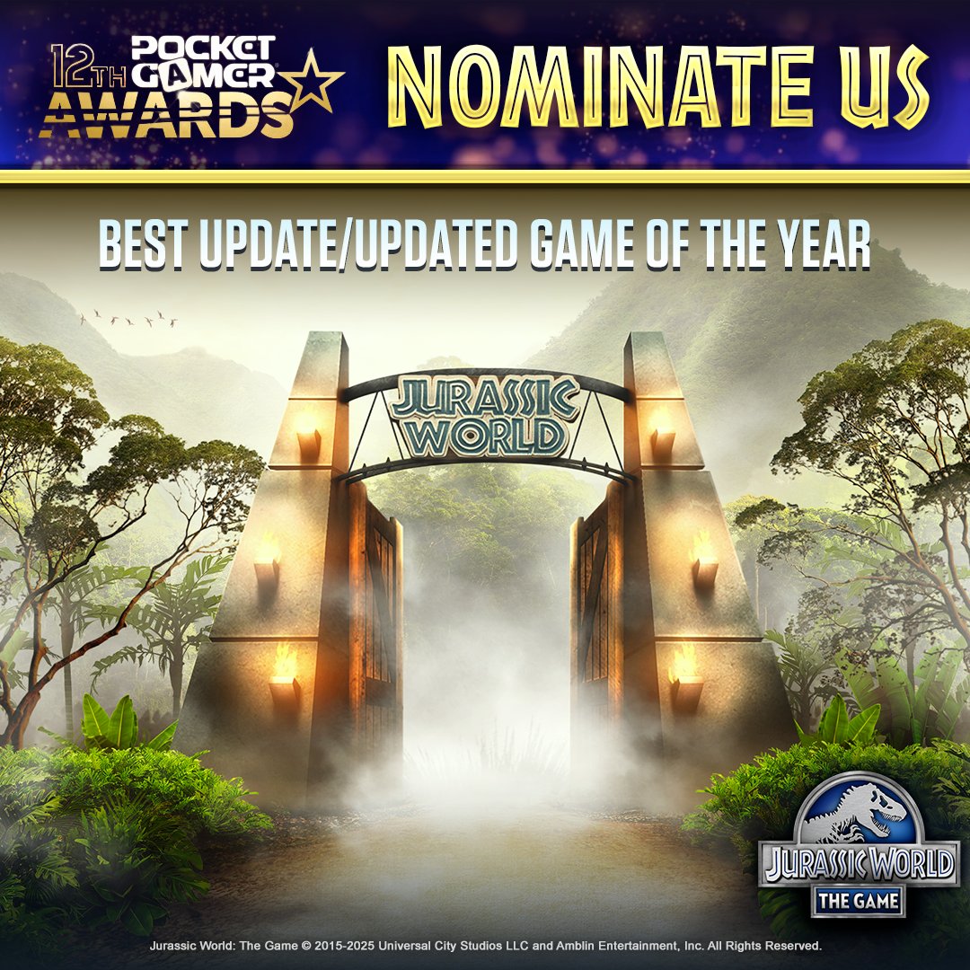 《侏罗纪世界：游戏》角逐最佳更新游戏奖_图1
