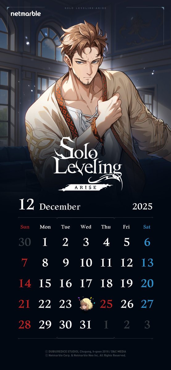 《Solo Leveling:ARISE》12月活动日历_图3