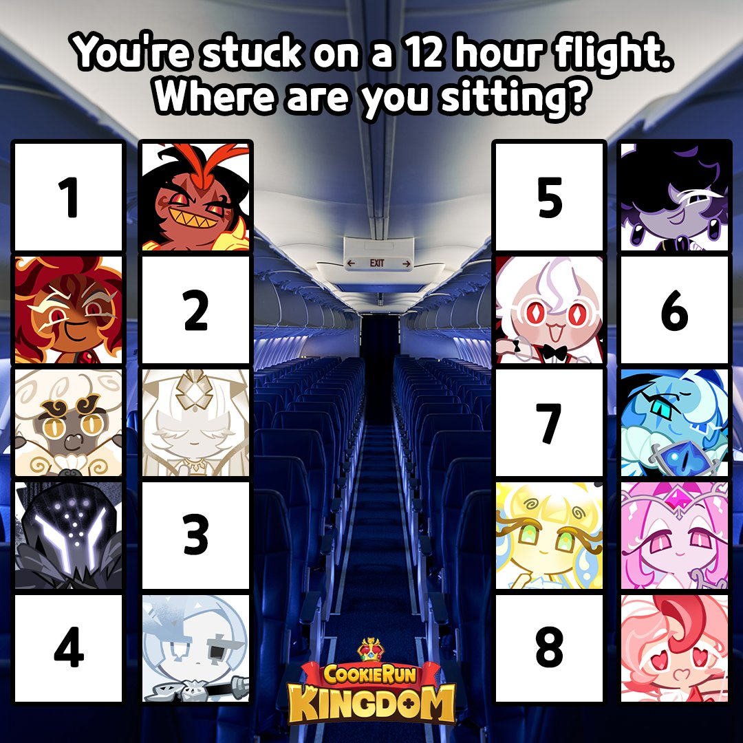 你人生中最糟糕的航班...✈️ 你会选哪个野兽座位？_图1