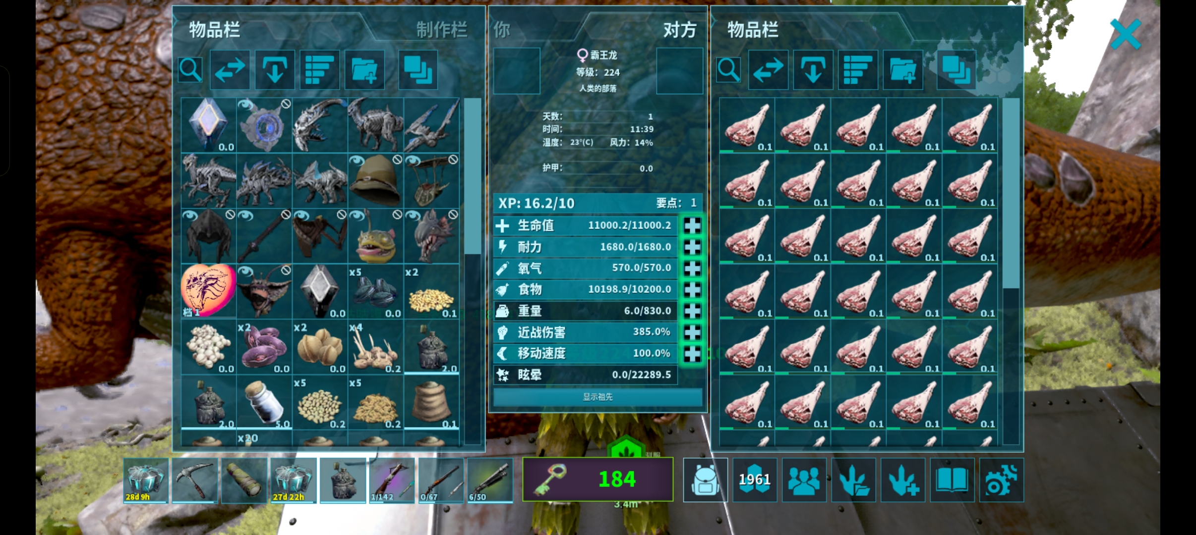 出了兄弟们无敌了45点血量极品暴龙_图1