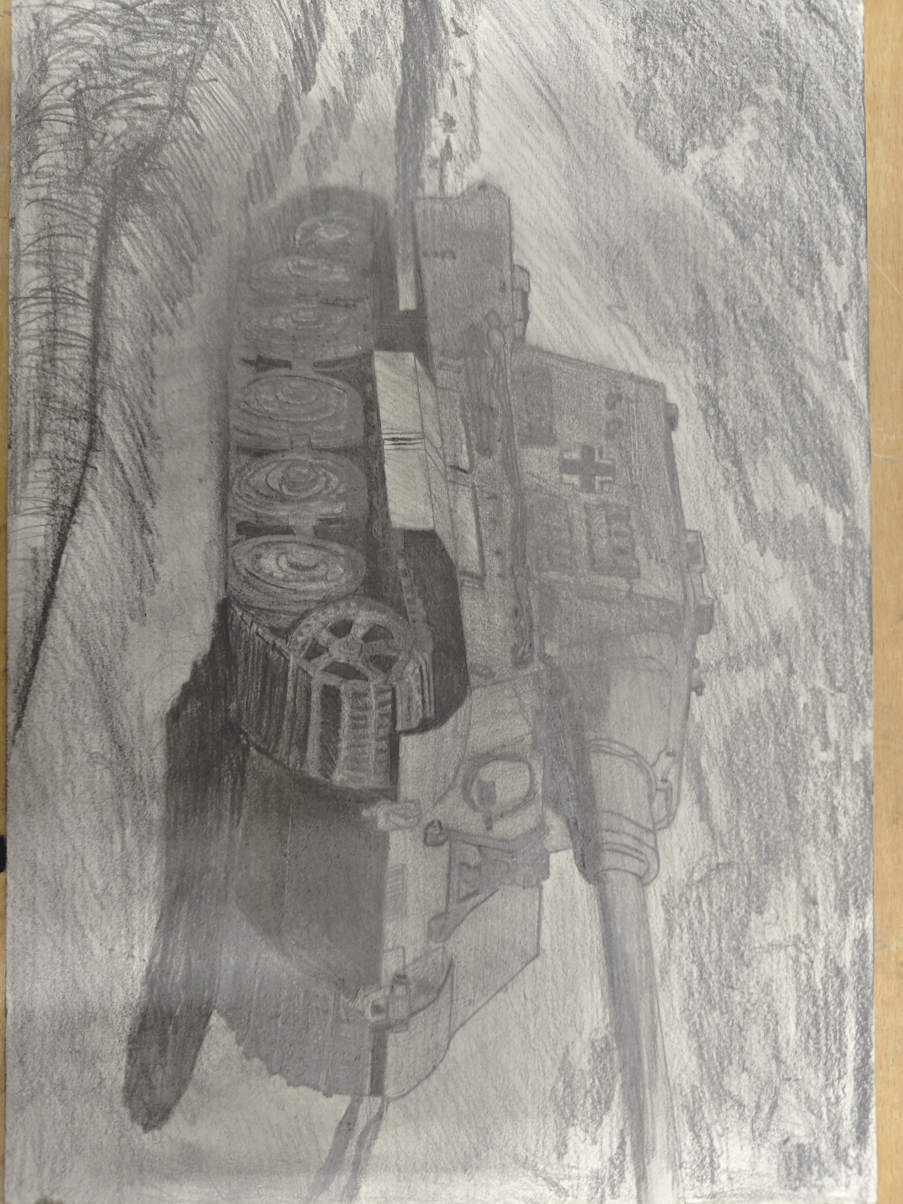 猎虎大哥（画的比例有些不对，而且有点丑）_图2