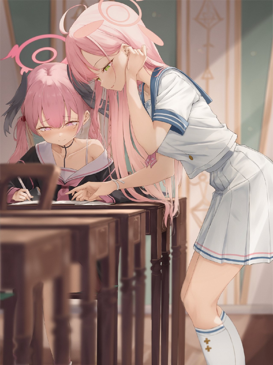 花子辅导小春_图1