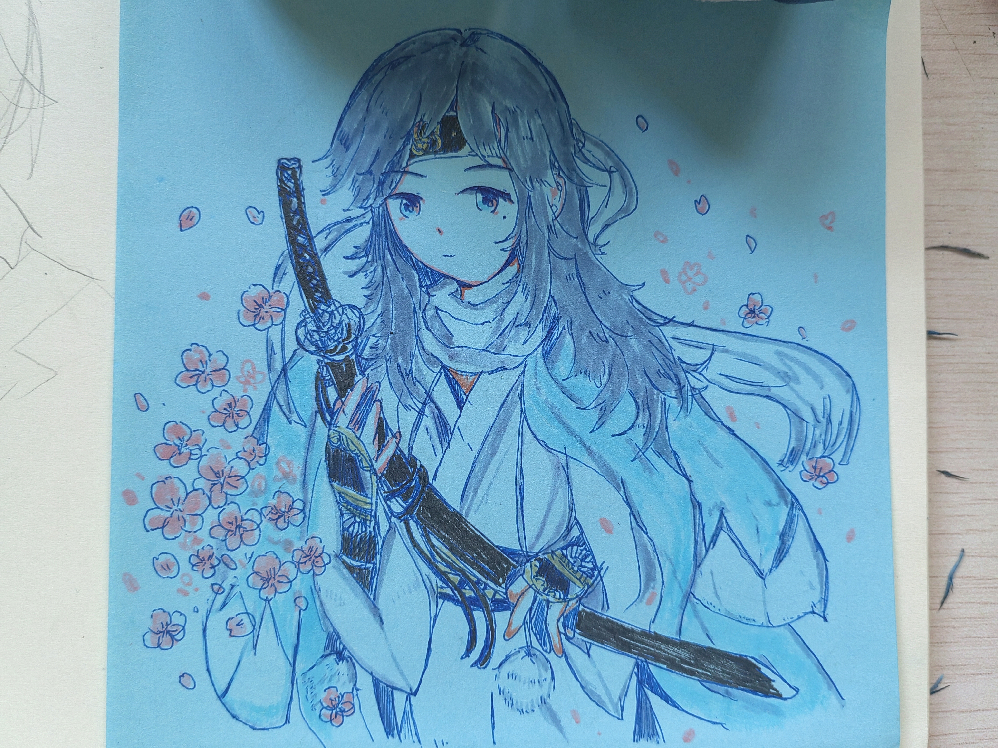 “那些跨过黑暗的花与水。”_图3