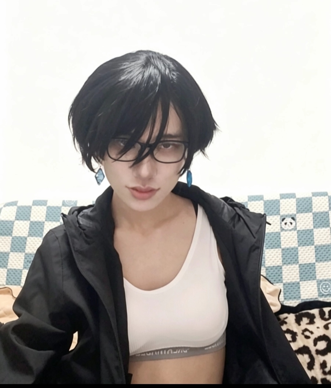 本来想cos  vn新皮肤的，算了半成品也可以😡_图1