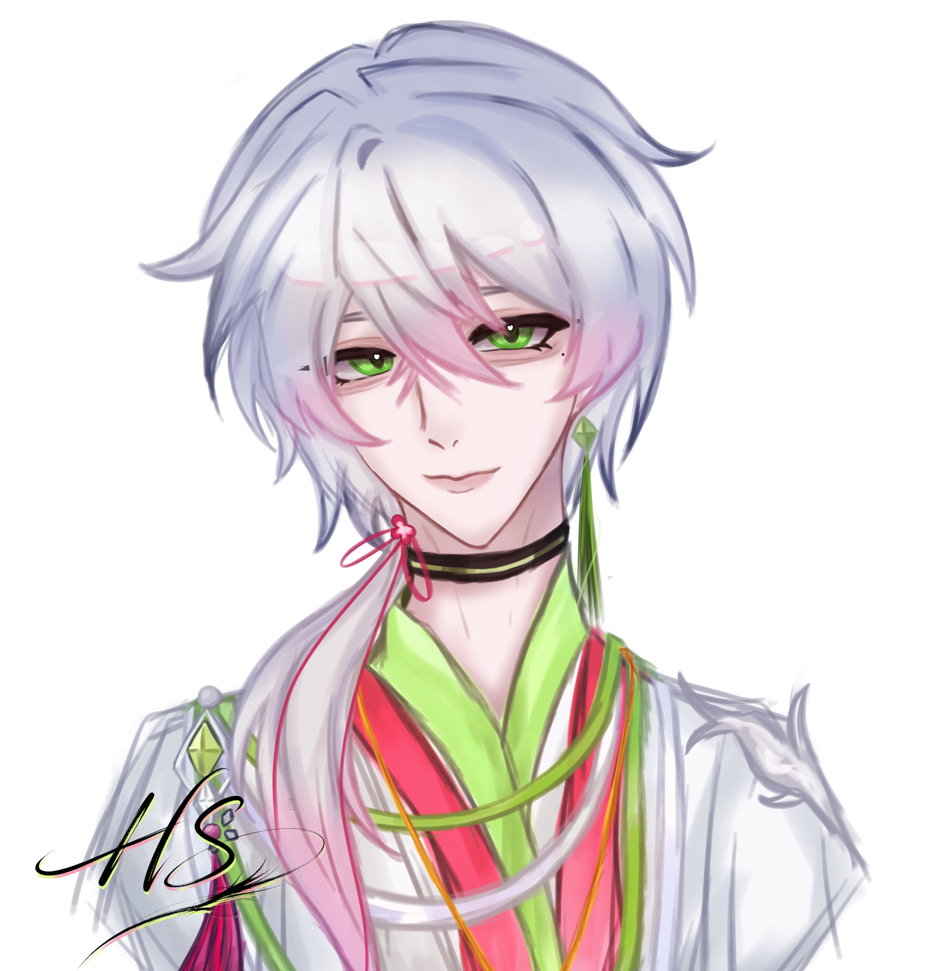 有人来找我约无偿吗。（其实练一下画风😭_图3
