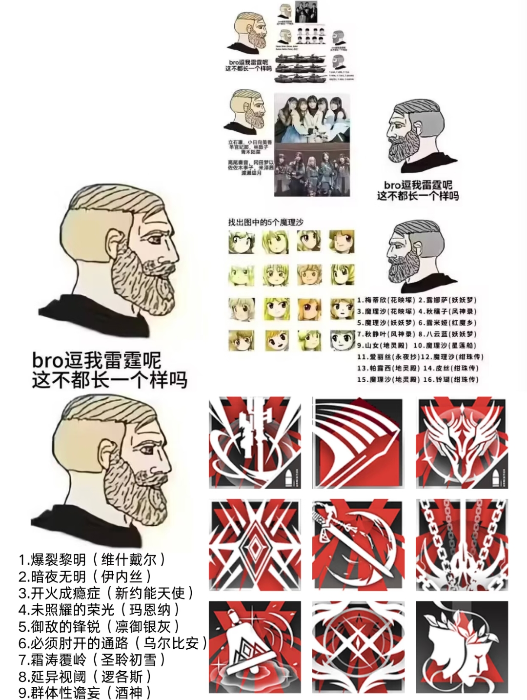 bro粥批，你看它们能一样吗_图1