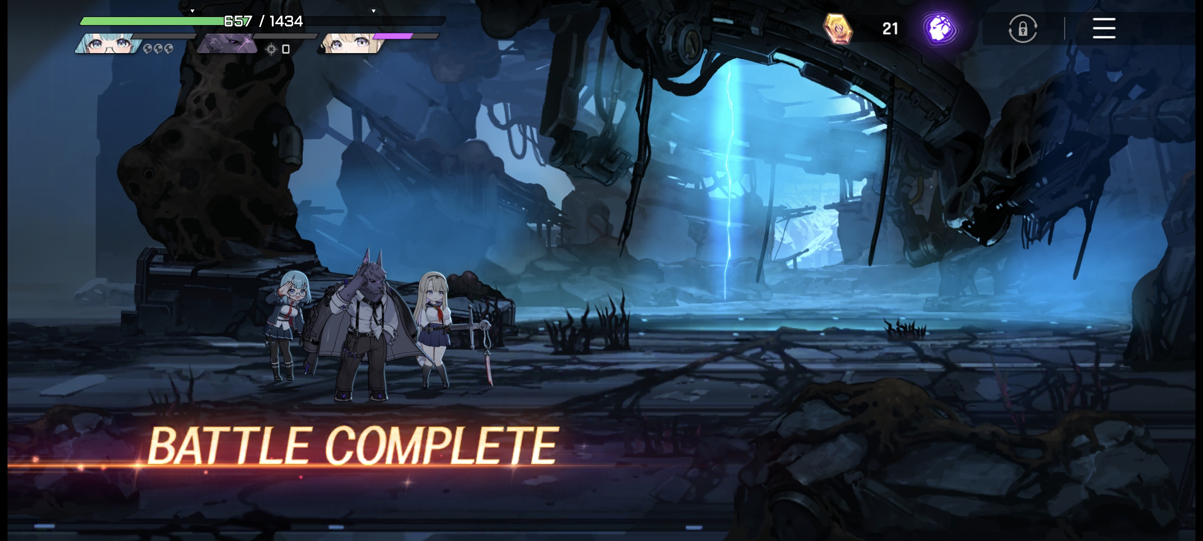 终于过了，第一关比后面都难，先打小怪，身上有不安先用了就好打_图2