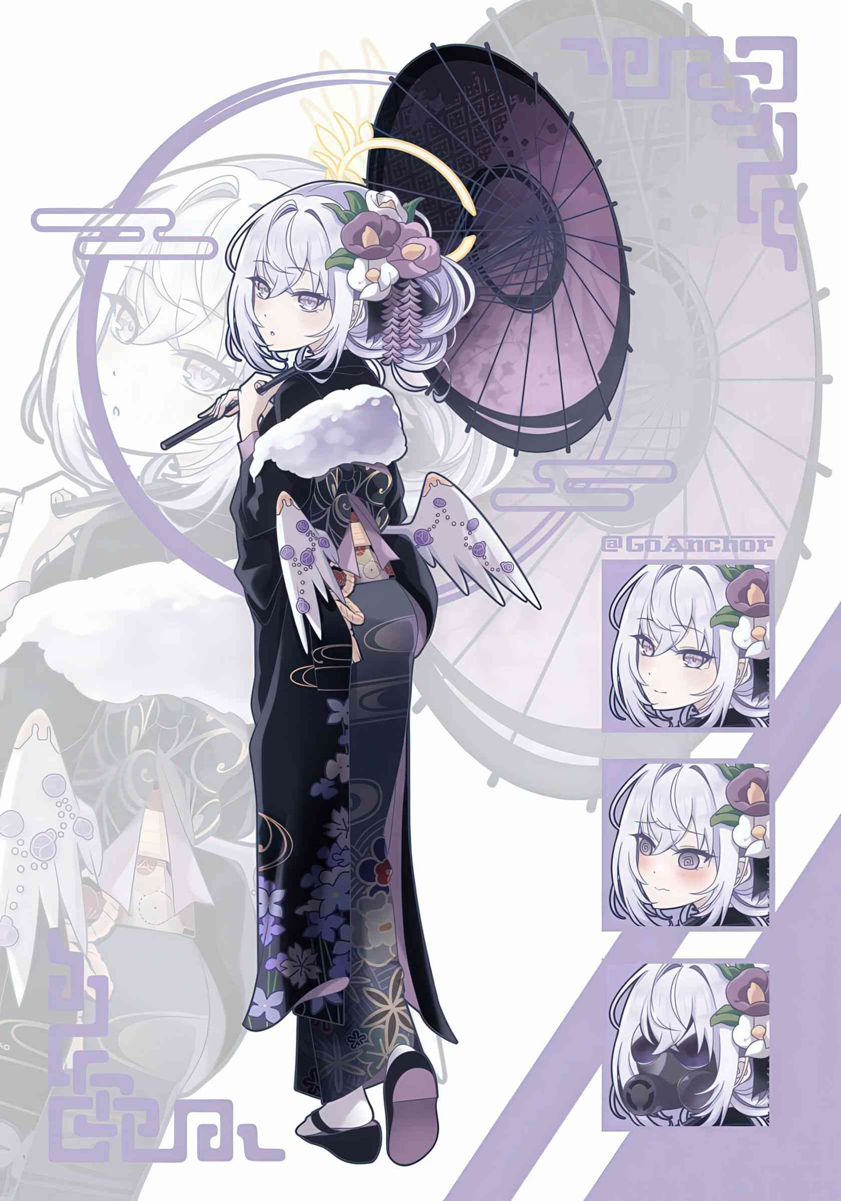 和服小梓（二创内容，非官方）_图1