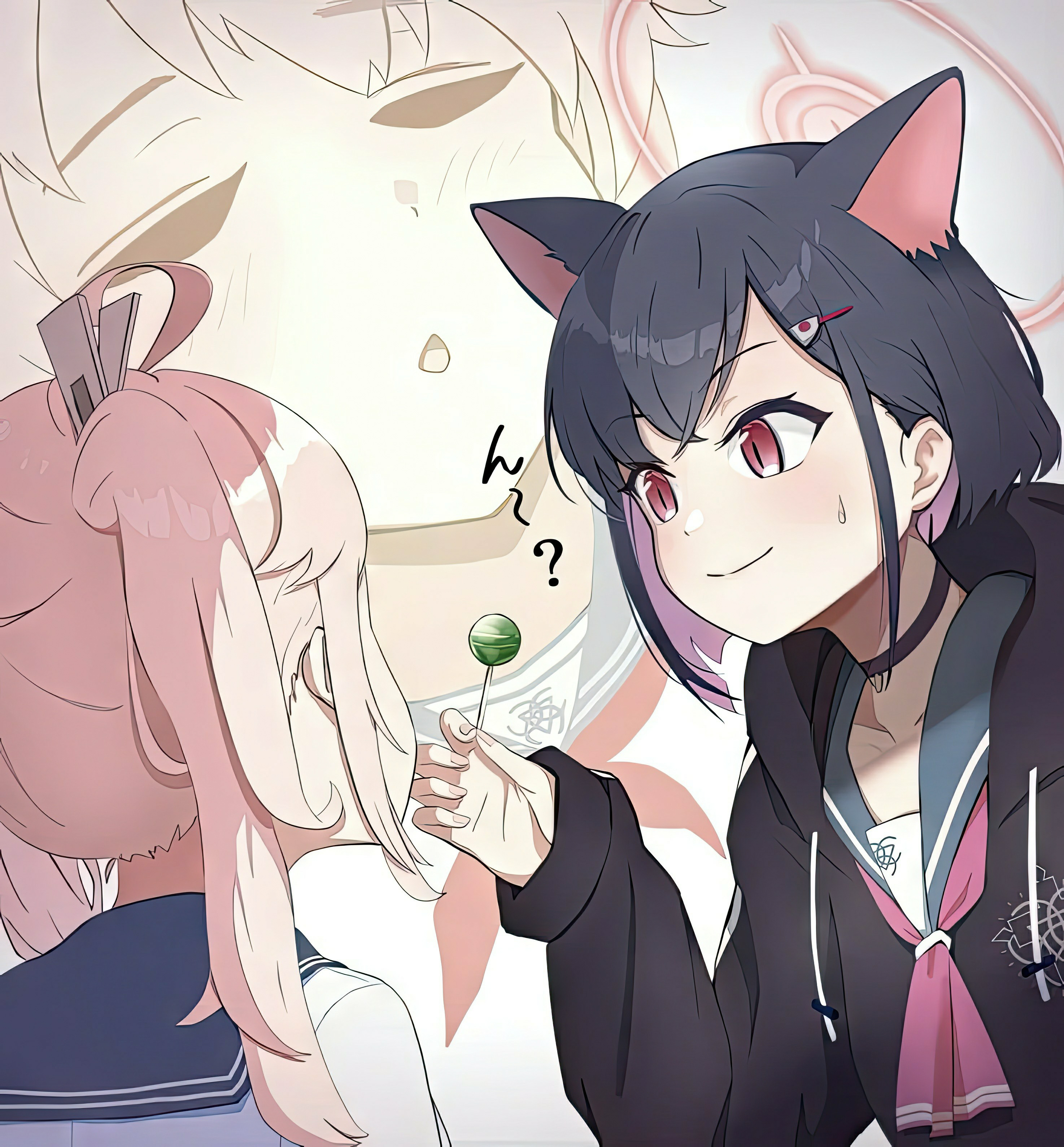 只是喂棒棒糖，对吧？_图1