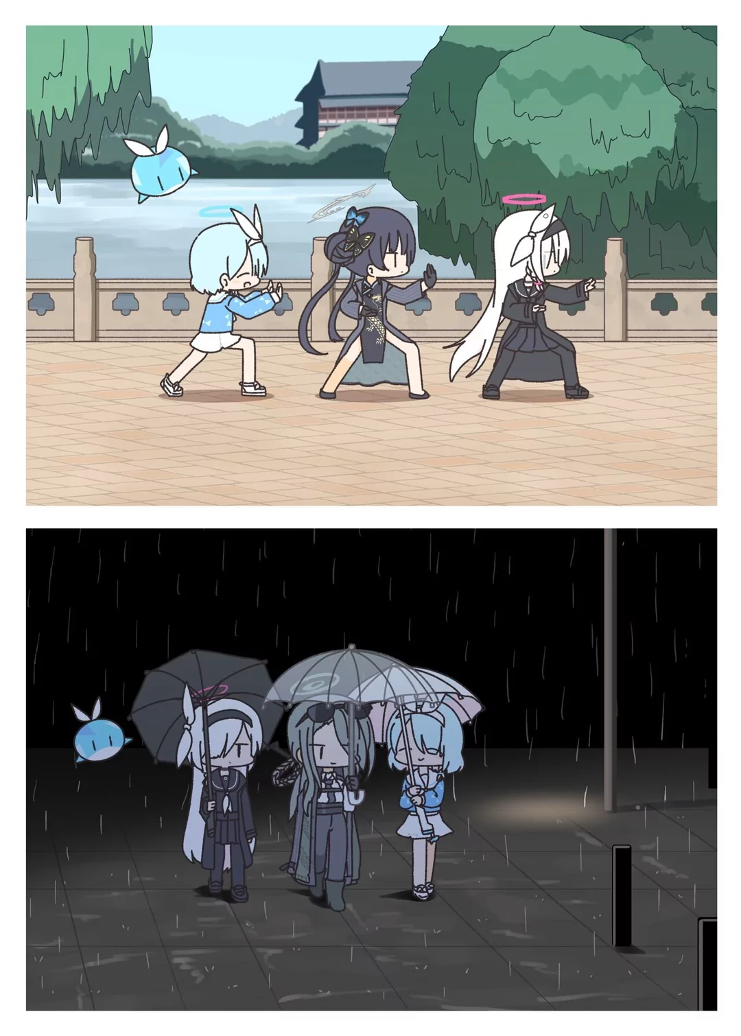 【漫画】阿罗娜&普拉那的旅行_图3