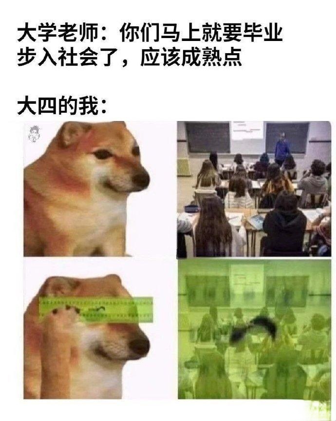 上学时我们和学校be like_图3