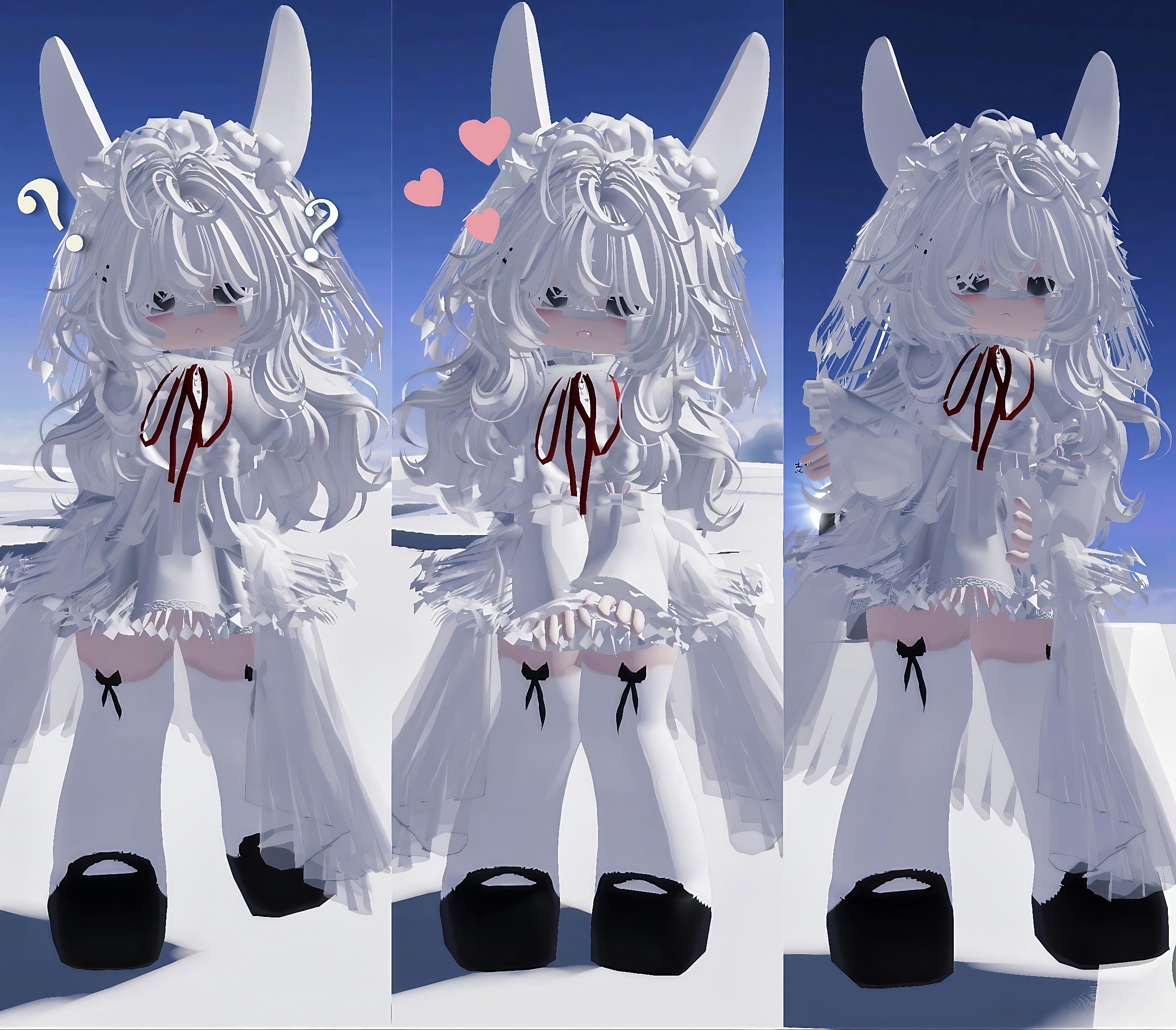 白兔兔₍ᐢ⸝⸝› ̫‹⸝⸝ᐢ₎_图1