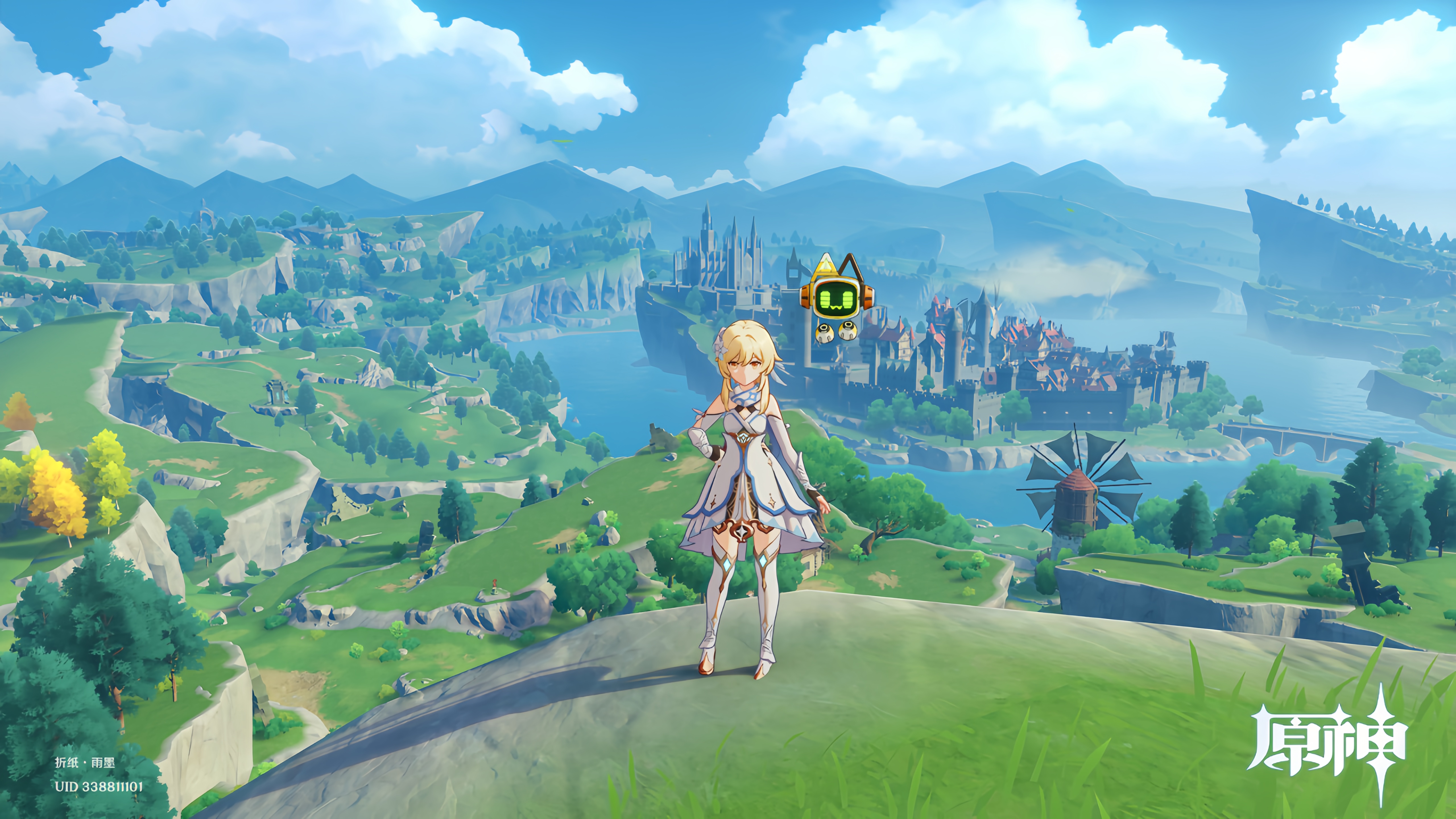 选取了几张在我原神里拍的风景照片，感觉拍的还不错，风景很美_图3