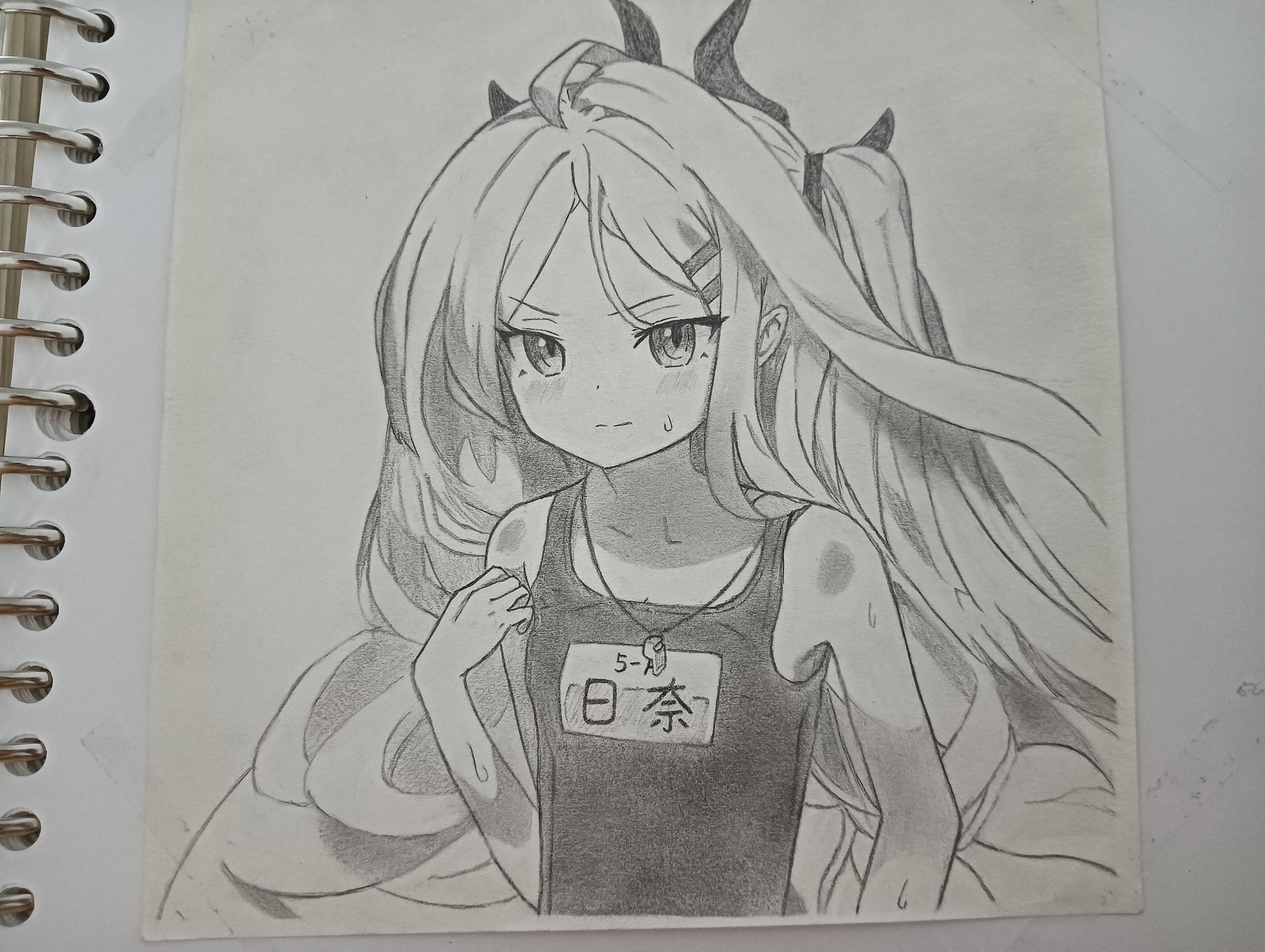 1年的变化。（指绘画）_图1