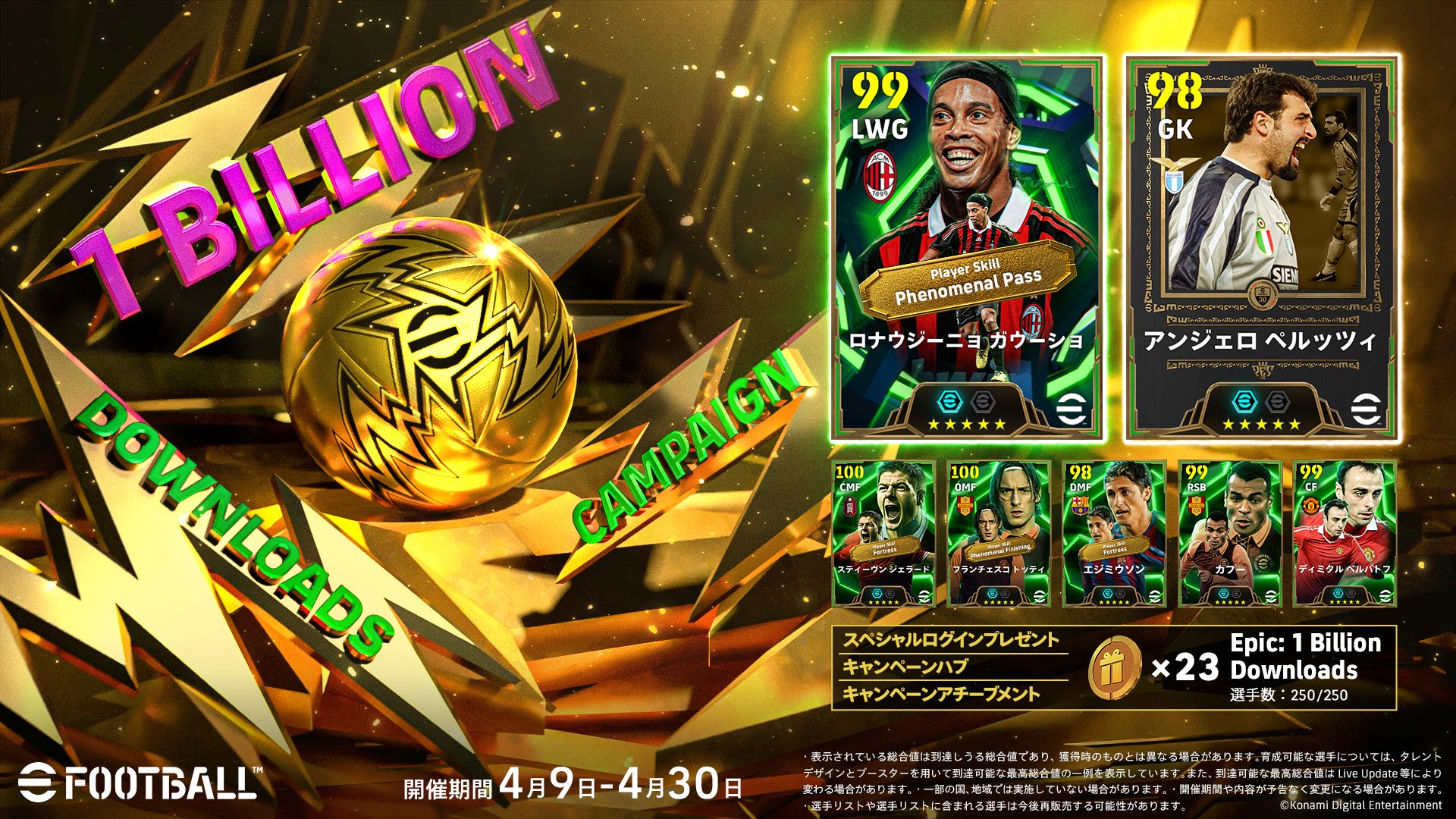 eFootball10亿纪念活动开幕_图2