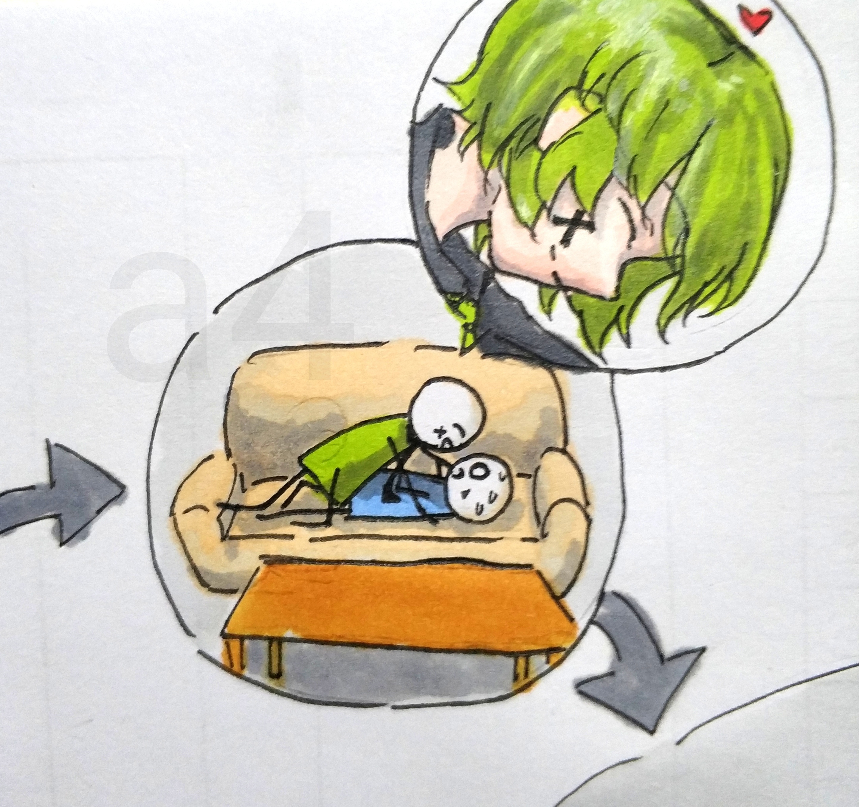 前几天愚人节的小绿生贺♥(｡￫v￩｡)♥_图3