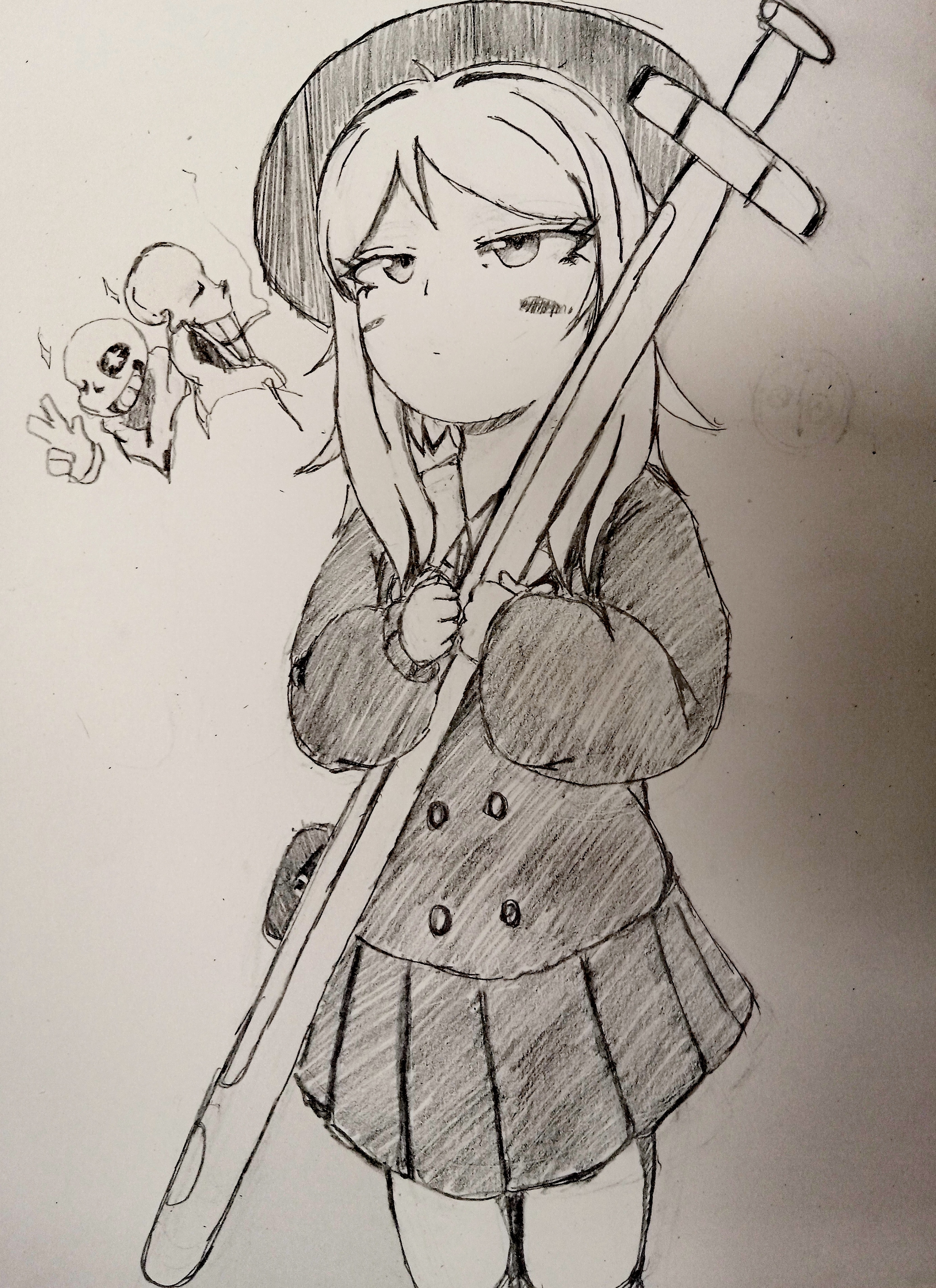 虽然现在才画，但fufu可爱捏_图1