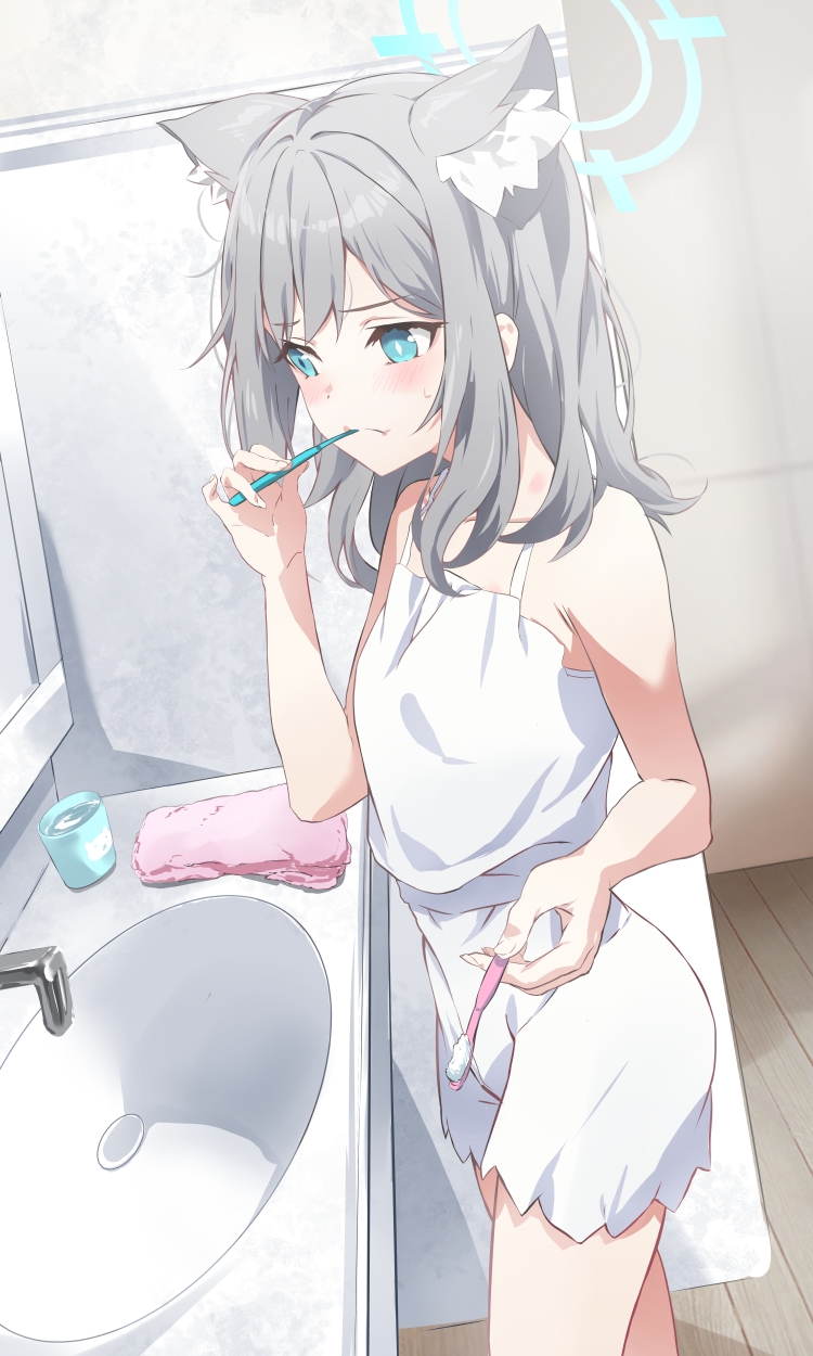 一起刷牙吗，老师？_图1