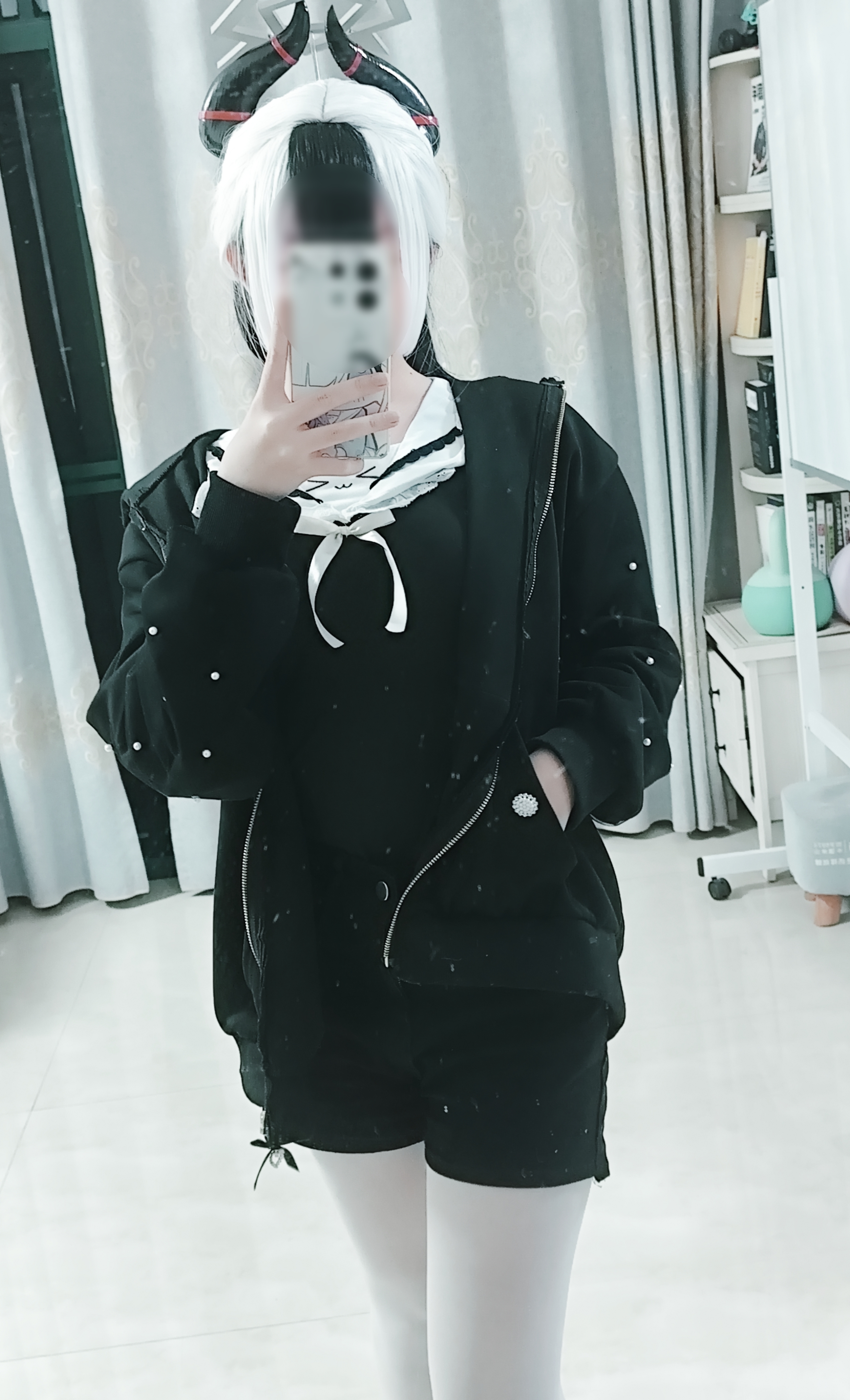 出的一套私服佳，是女孩子喵_图1