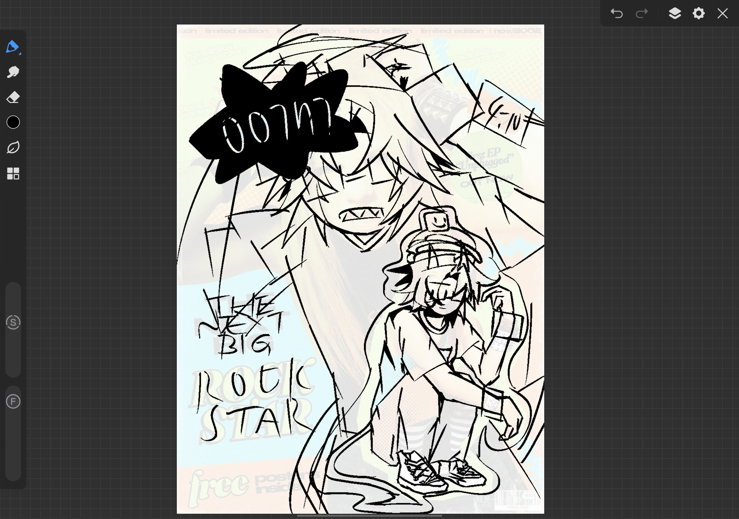 这几天是我开学后涂色最多的一次。_图3