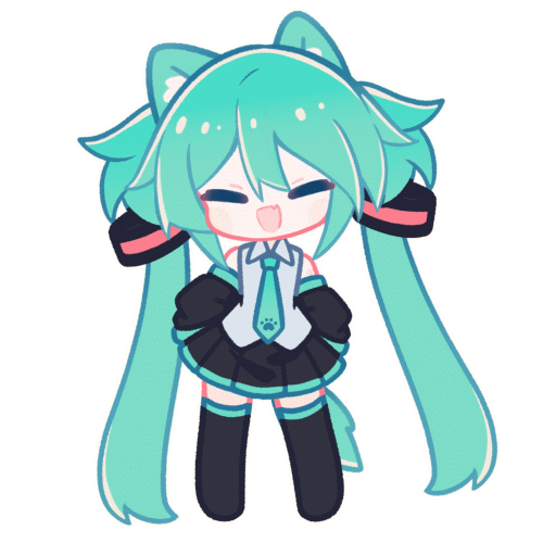超可爱的猫猫miku！Ｏ(≧▽≦)Ｏ _图3