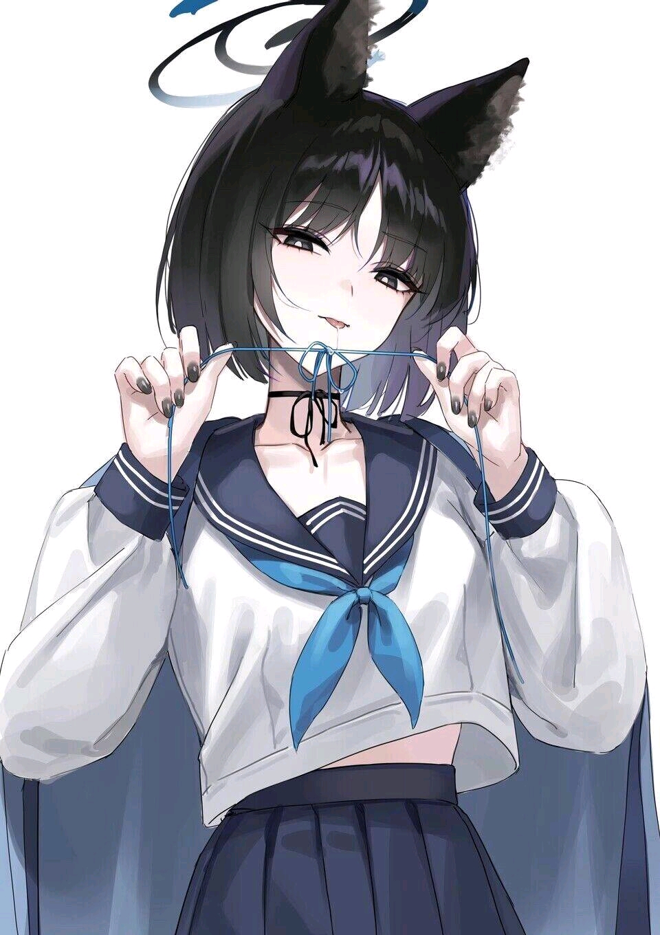 蓝色猫猫~_图3