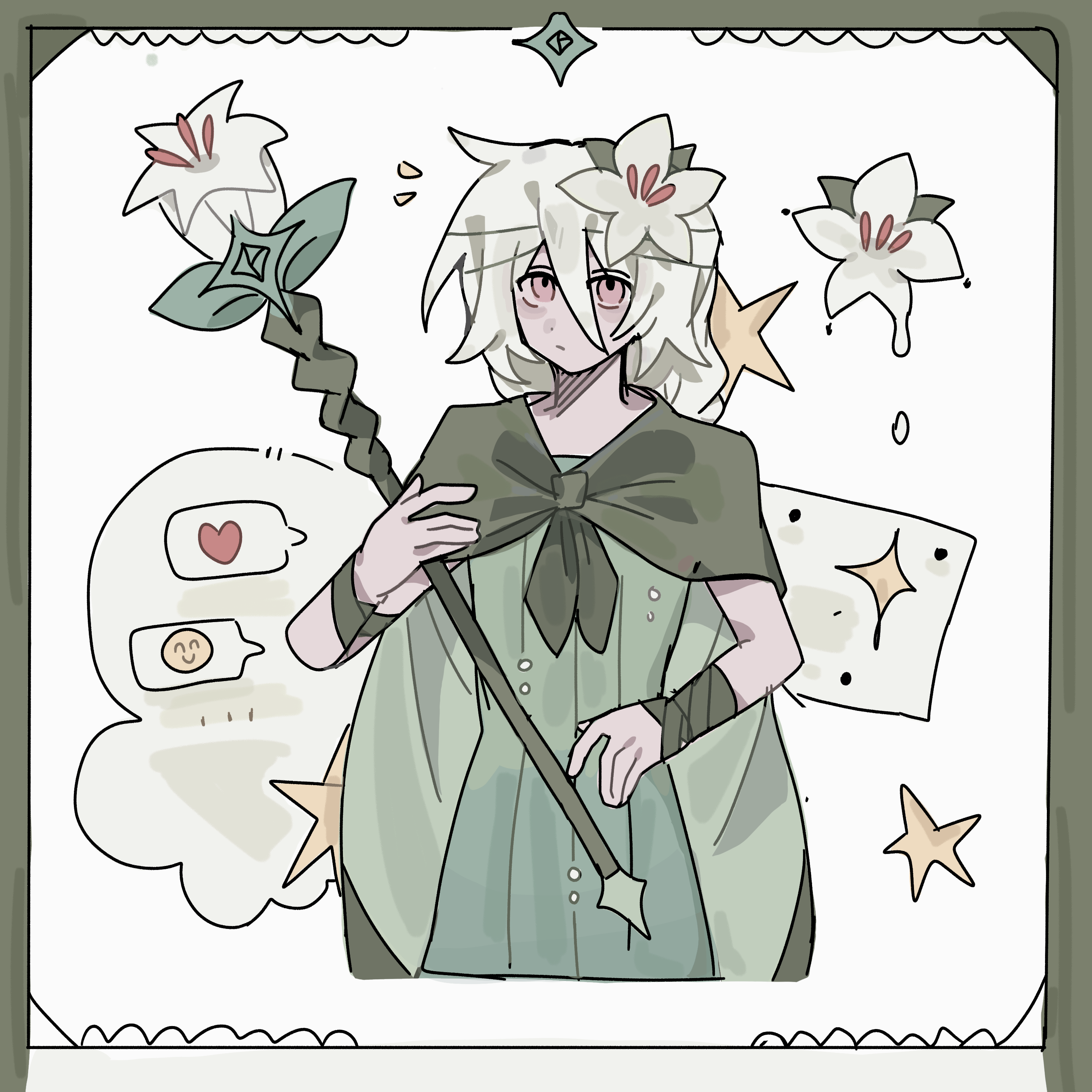 画了莉莉酱_图2