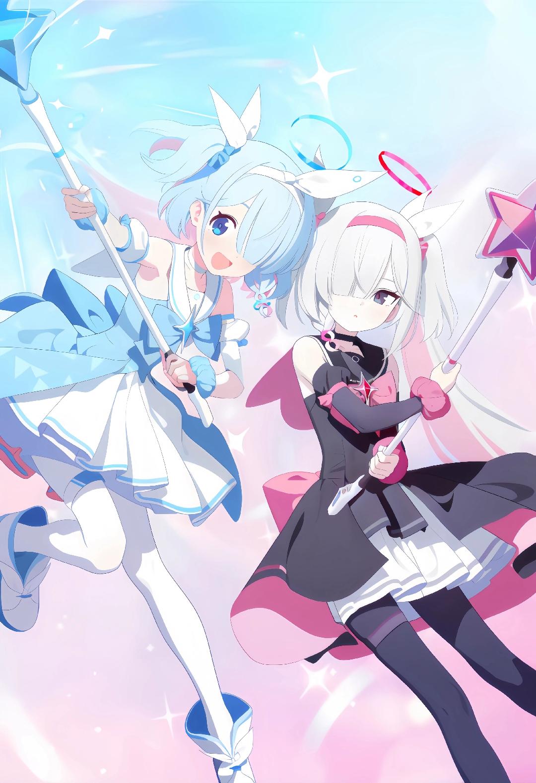 阿罗娜＆普拉娜的「魔法少女版」_图1