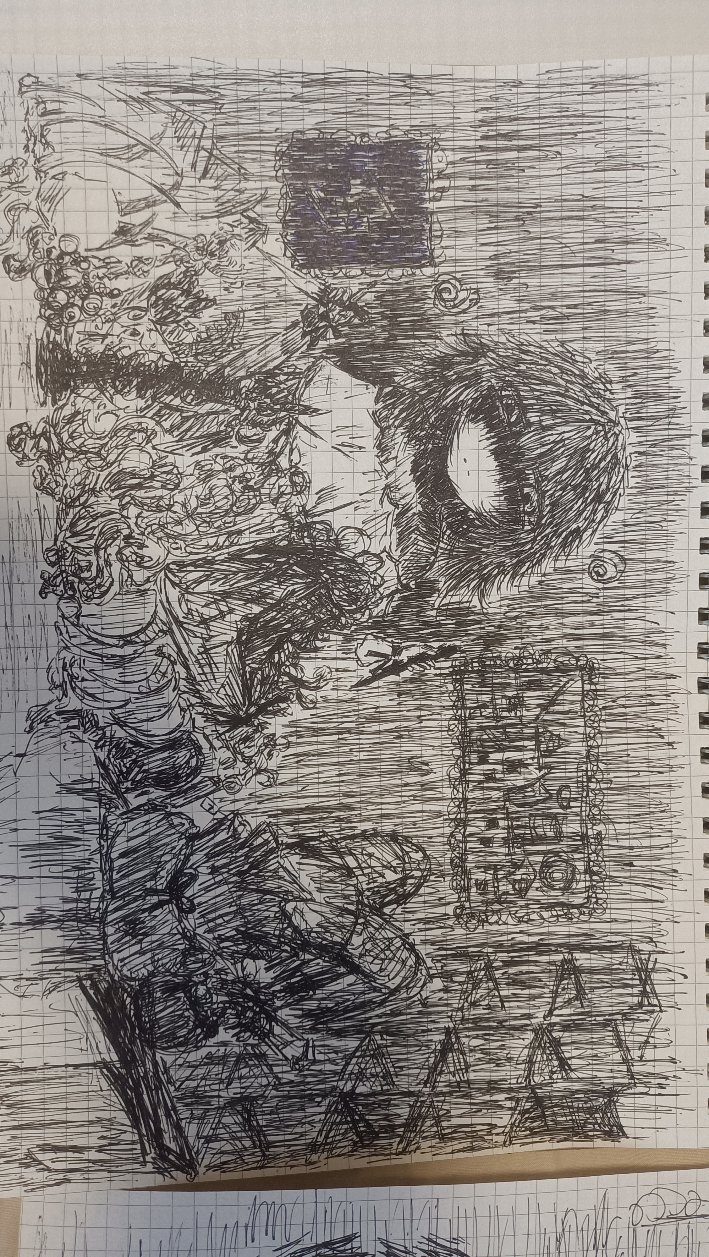 锥子更突出一些。。？我想画点看起来无法令人理解之物…_图1