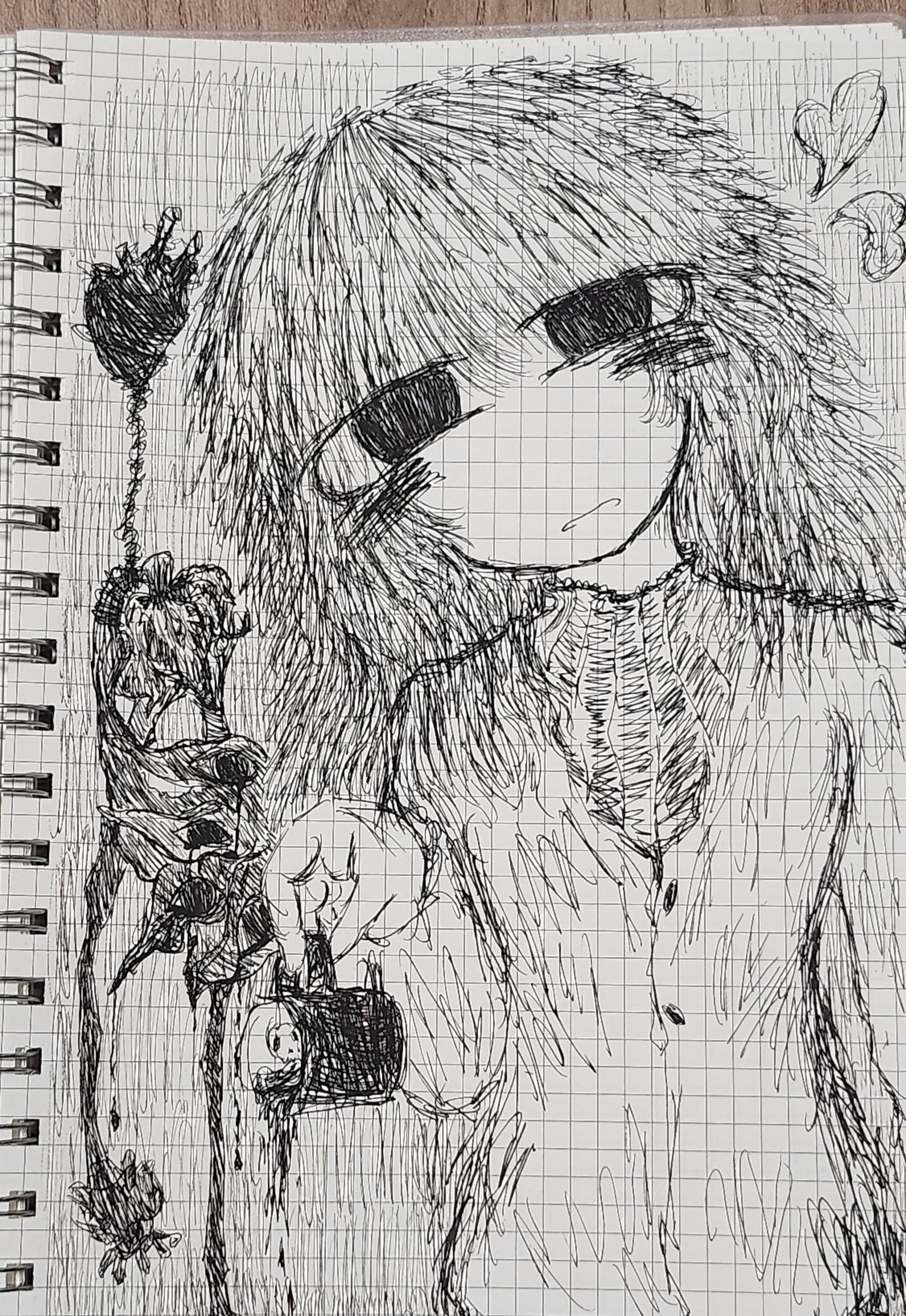 我想学着画怪物…_图1