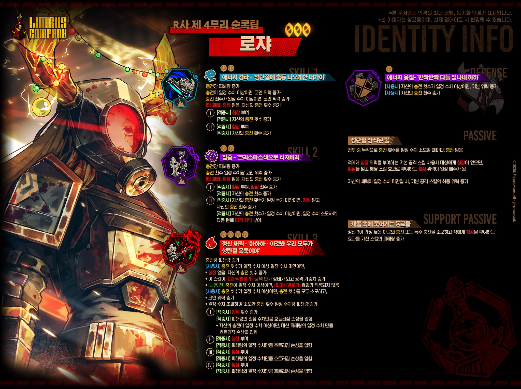 R公司 第四集团军 驯鹿队 罗佳 人格技能图前瞻_图3