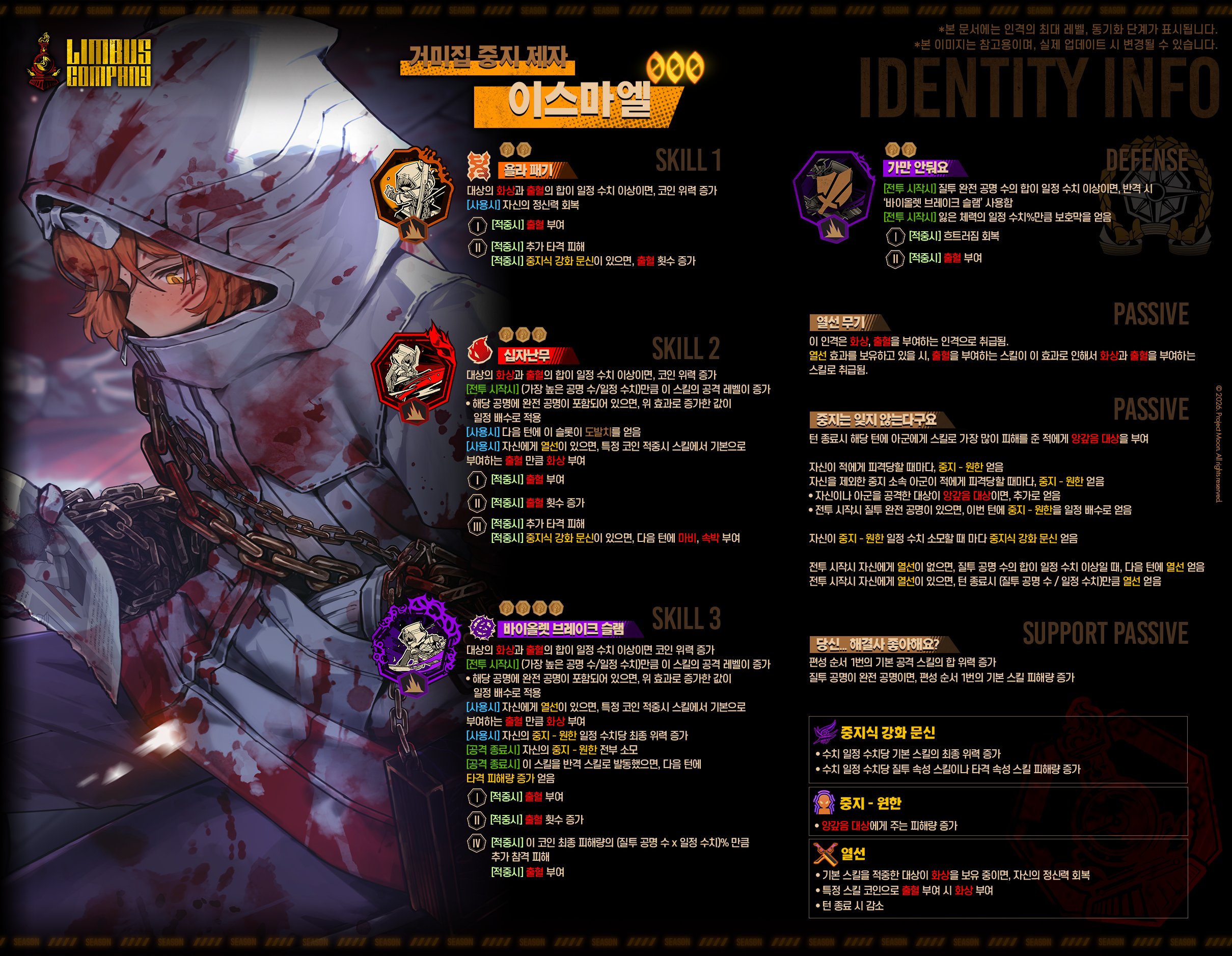 【新人格技能图前瞻】蜘蛛巢 中指 子辈 以实玛利_图3