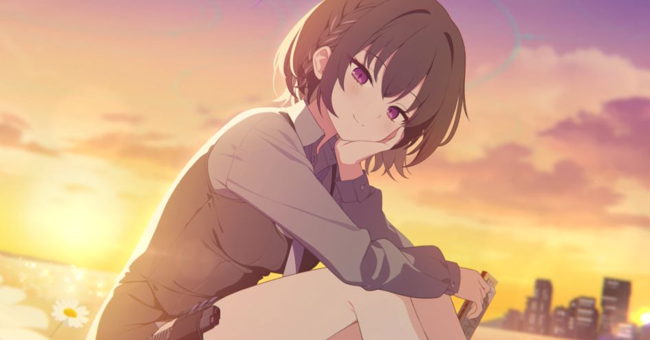 下周三486昴 实装 记忆大厅预览 夕阳下的少女 老师最喜欢了😊_图1