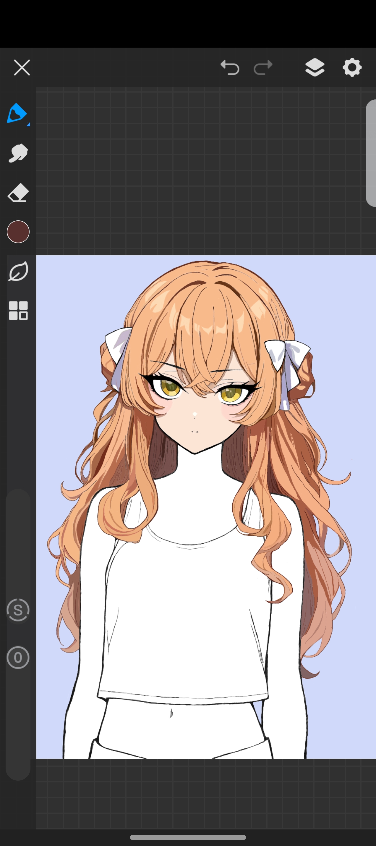 学了挺久板绘，终于完成啦（第一次画彩的，有点瑕疵勿喷哈谢谢）_图3