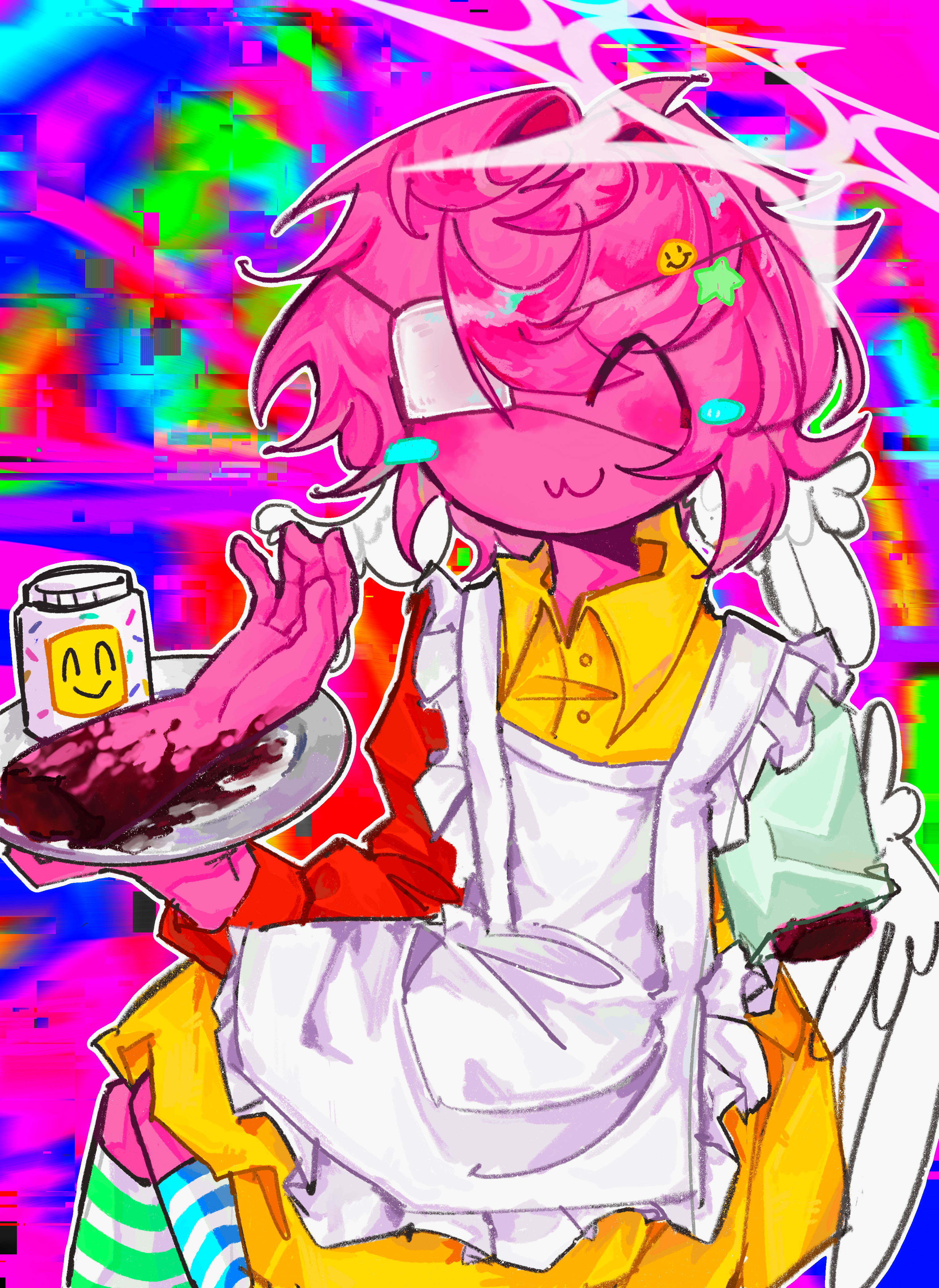 发点最近画，，_图1