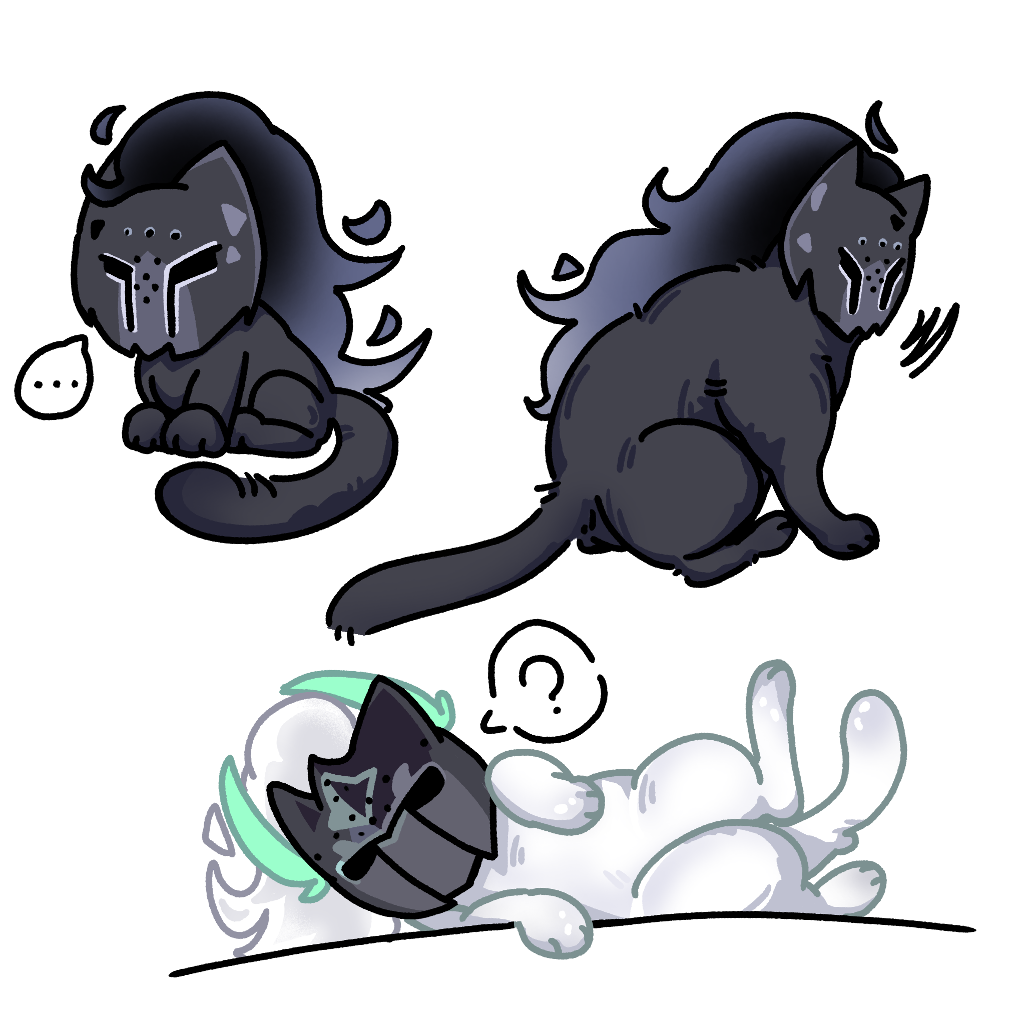 角色黑不如角色厨灵机一动。_图1