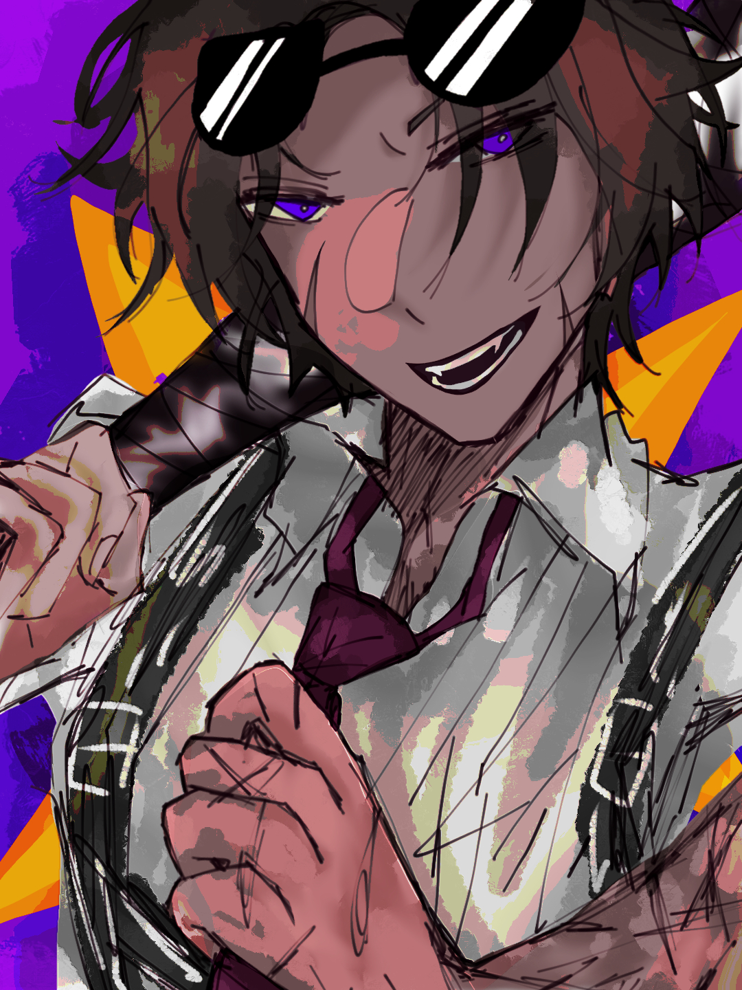 小伙的颜值已然达到了顶峰_图1