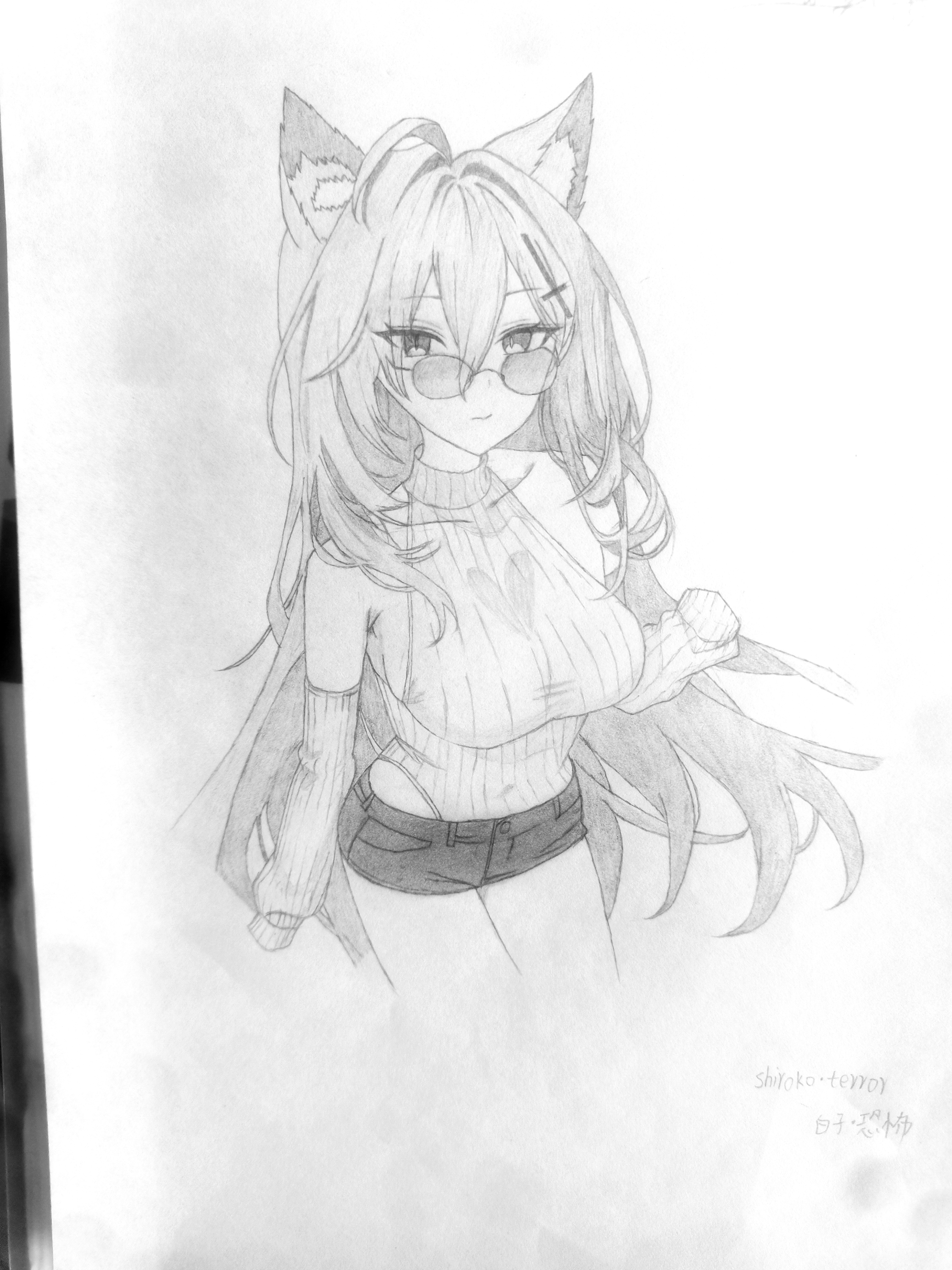 部分没画好😔_图2