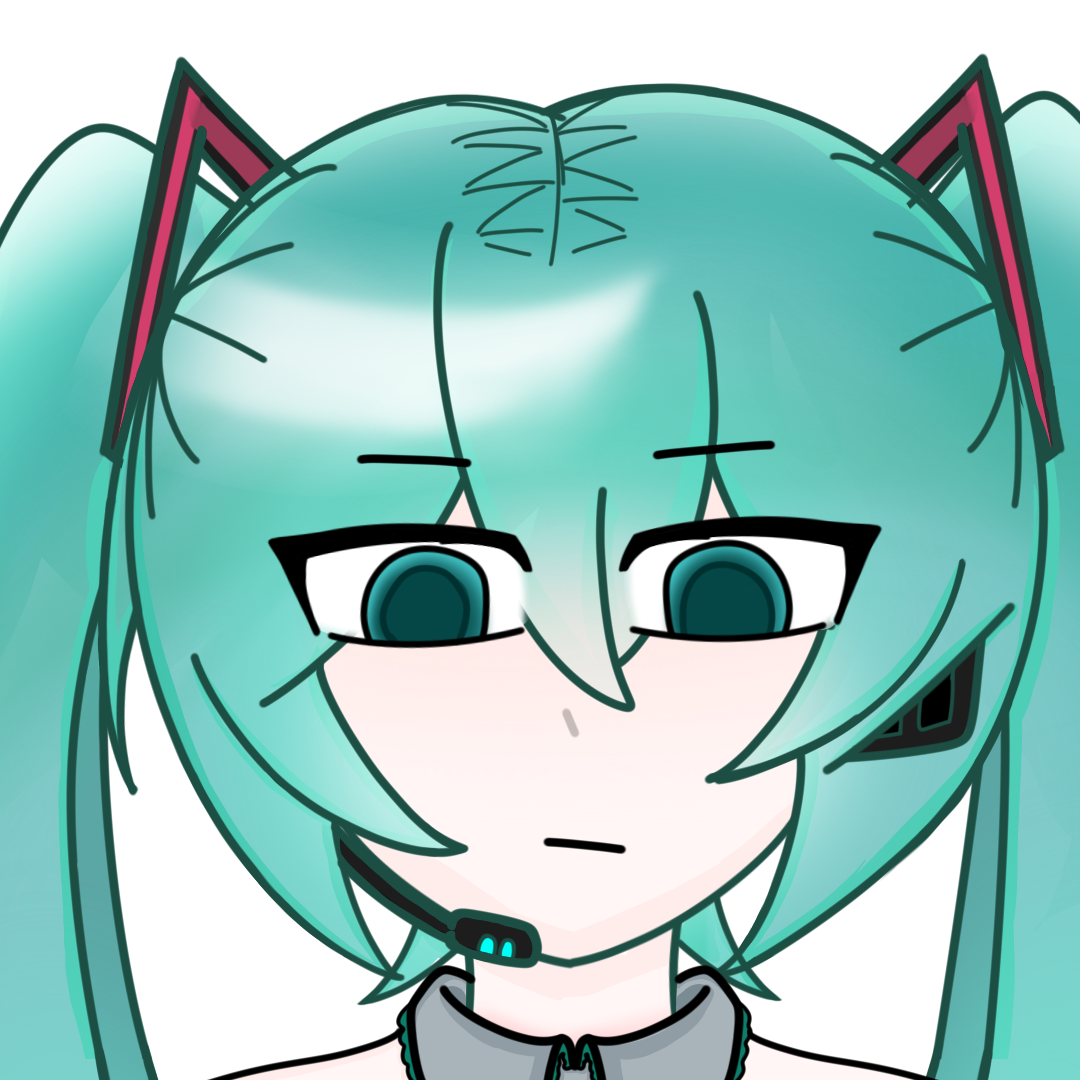 画了初音和兔子洞初音_图3