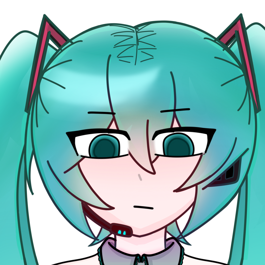 画了初音和兔子洞初音_图3