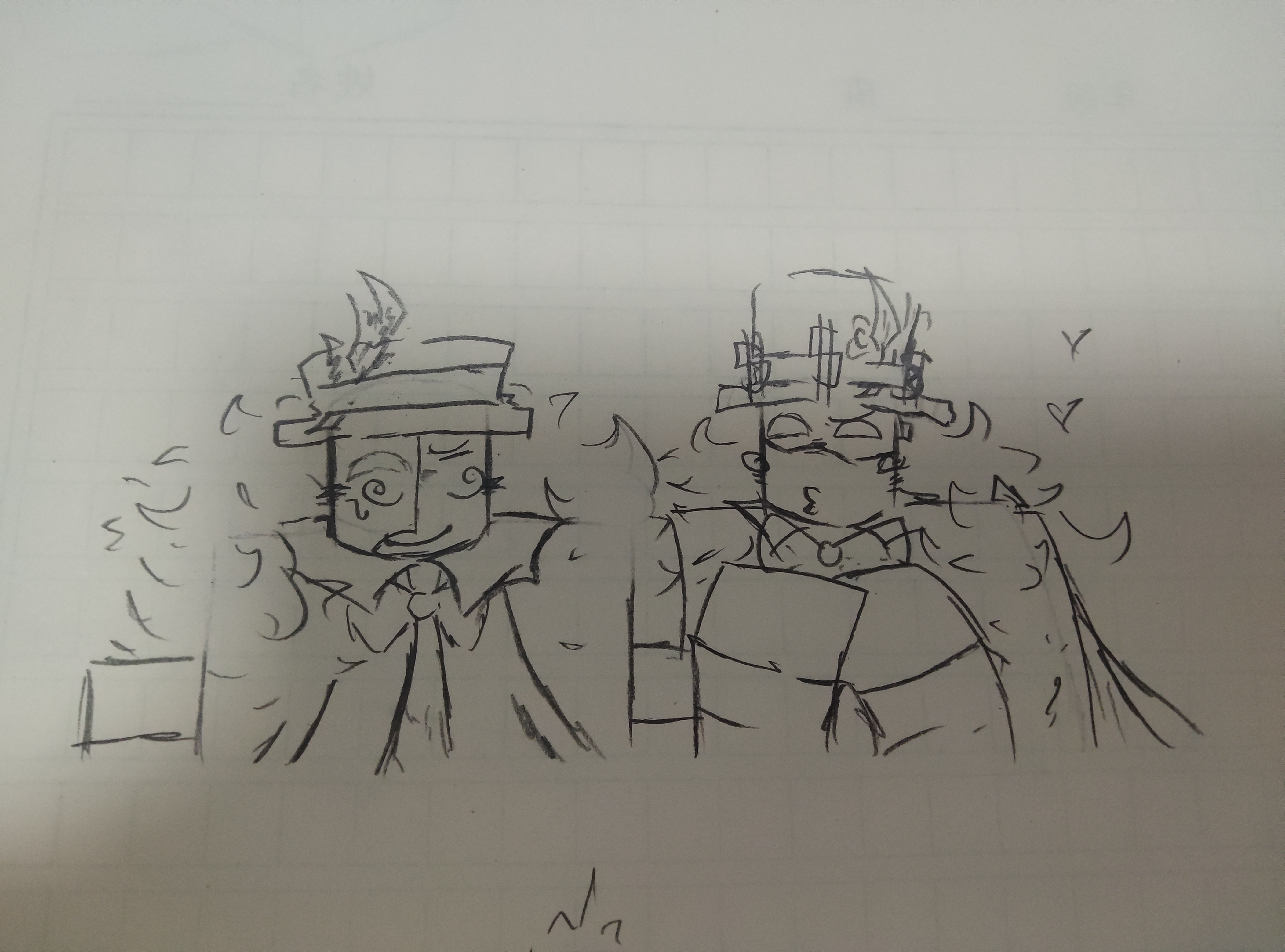 晒一晒拿纸画的吧._图3