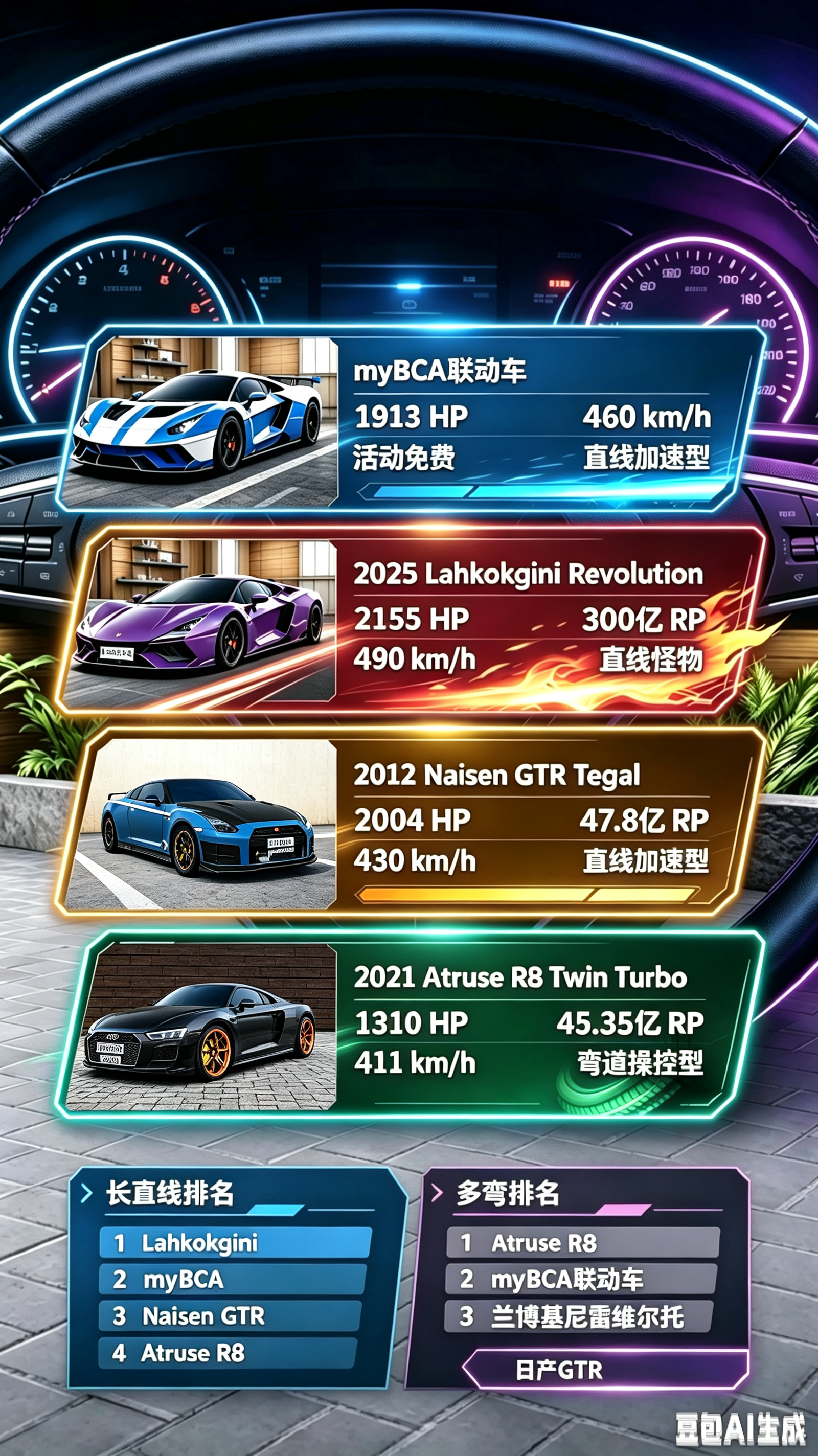 CDID最快车辆Top4(前4)，如有错误请_图3
