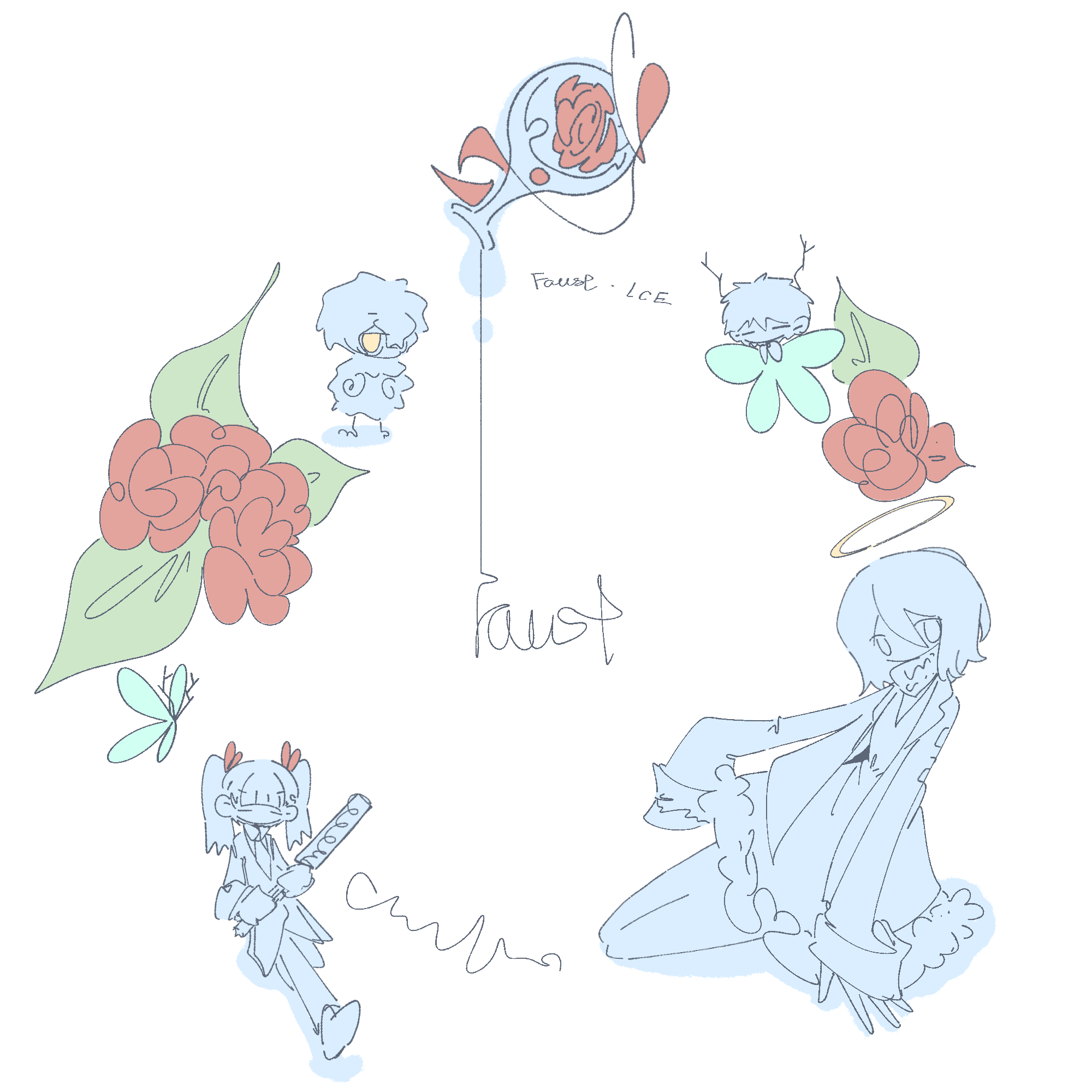 致永不满足的灵魂！浮士德生日快乐！_图2