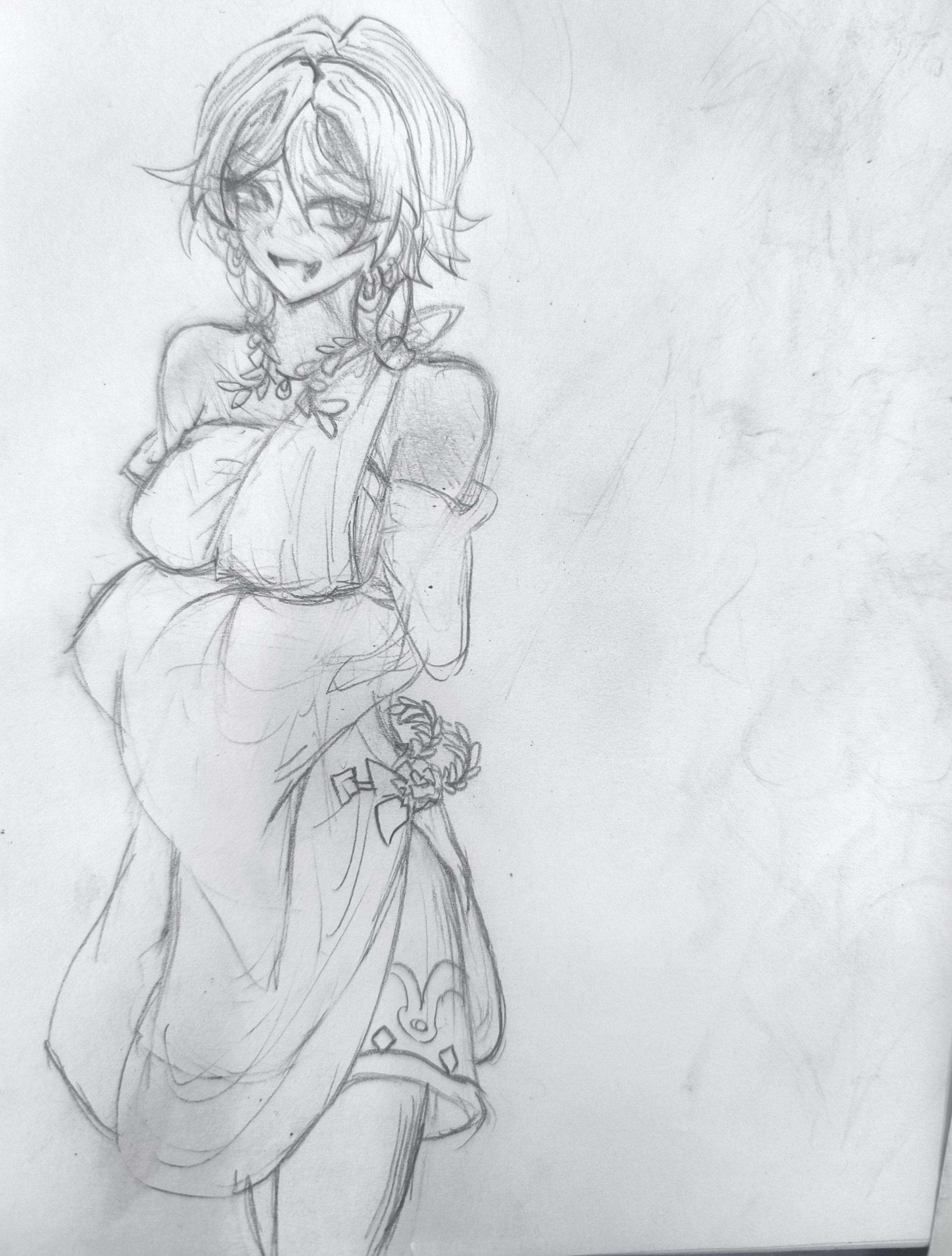 只是想画一下希腊神话风格的ee_图1