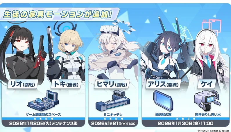 蔚蓝档案日服五周年全面资讯（其他）_图3