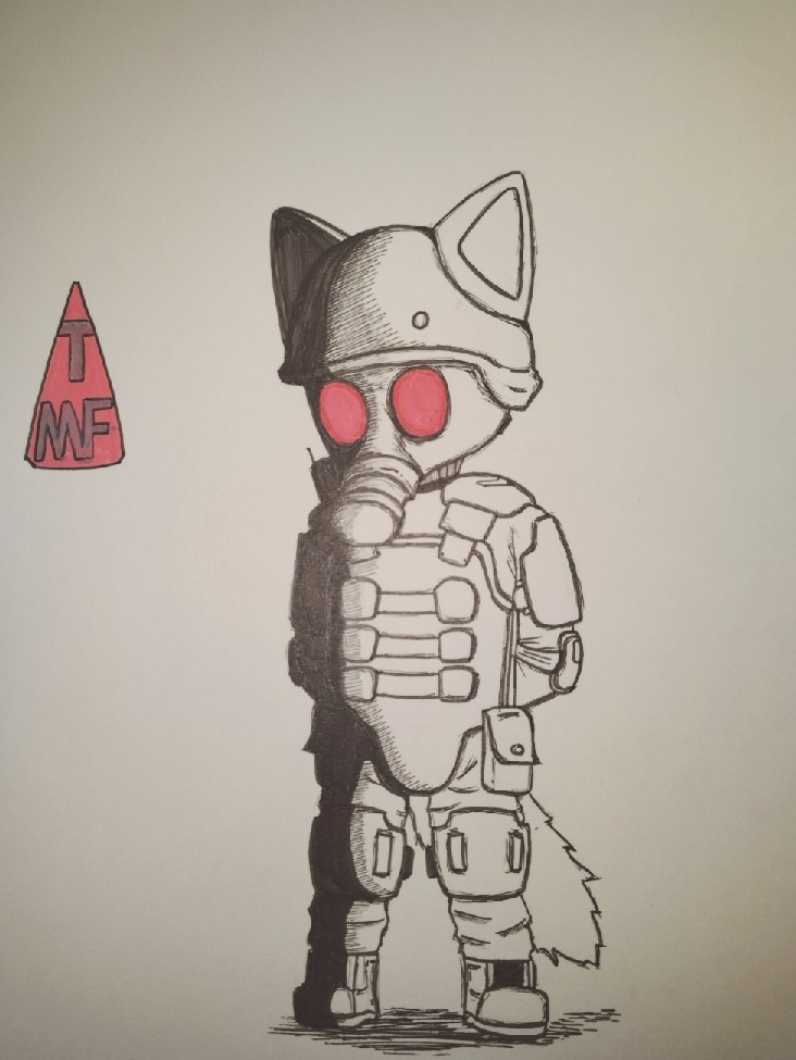 嘶……就我一个福瑞玩死亡突围吗_图1