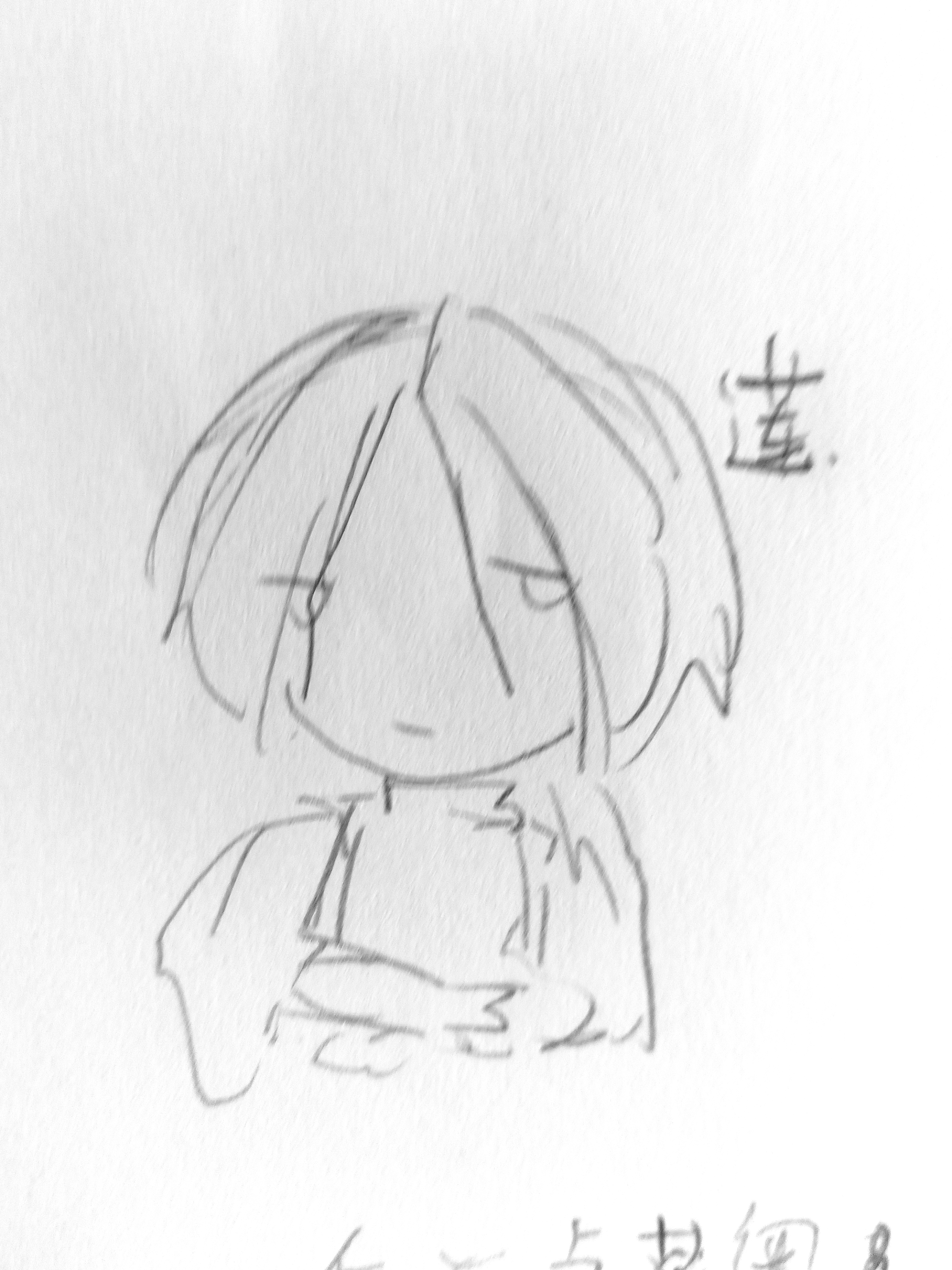 摸鱼，画了喜欢的五指子辈。不会画，男的，救，命_图3